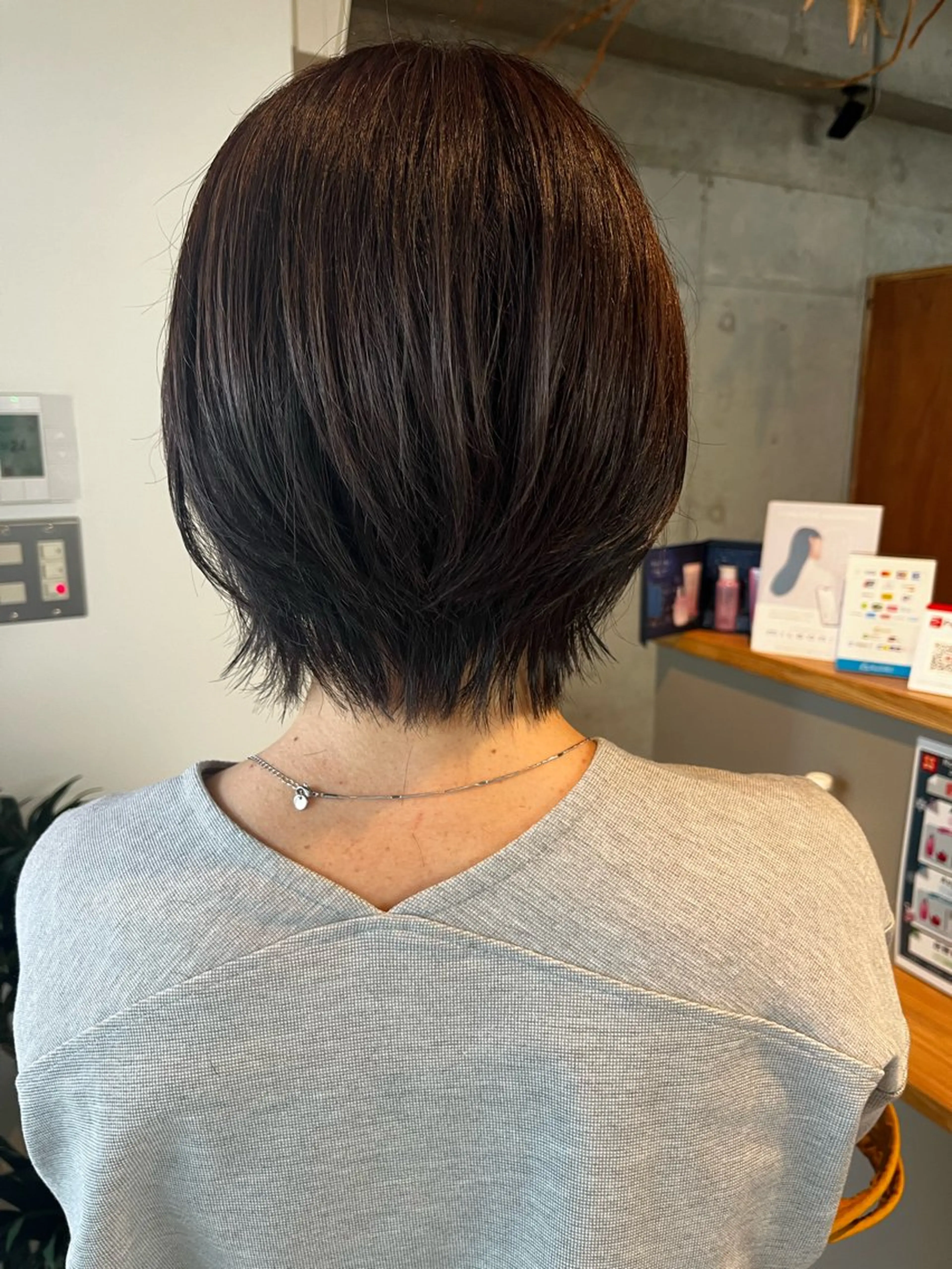 ショート ショートヘア ウルフカット カット ROSSO Hair＆SPA  香椎宮前店所属・SHIINA 香椎宮前店のヘアスタイル