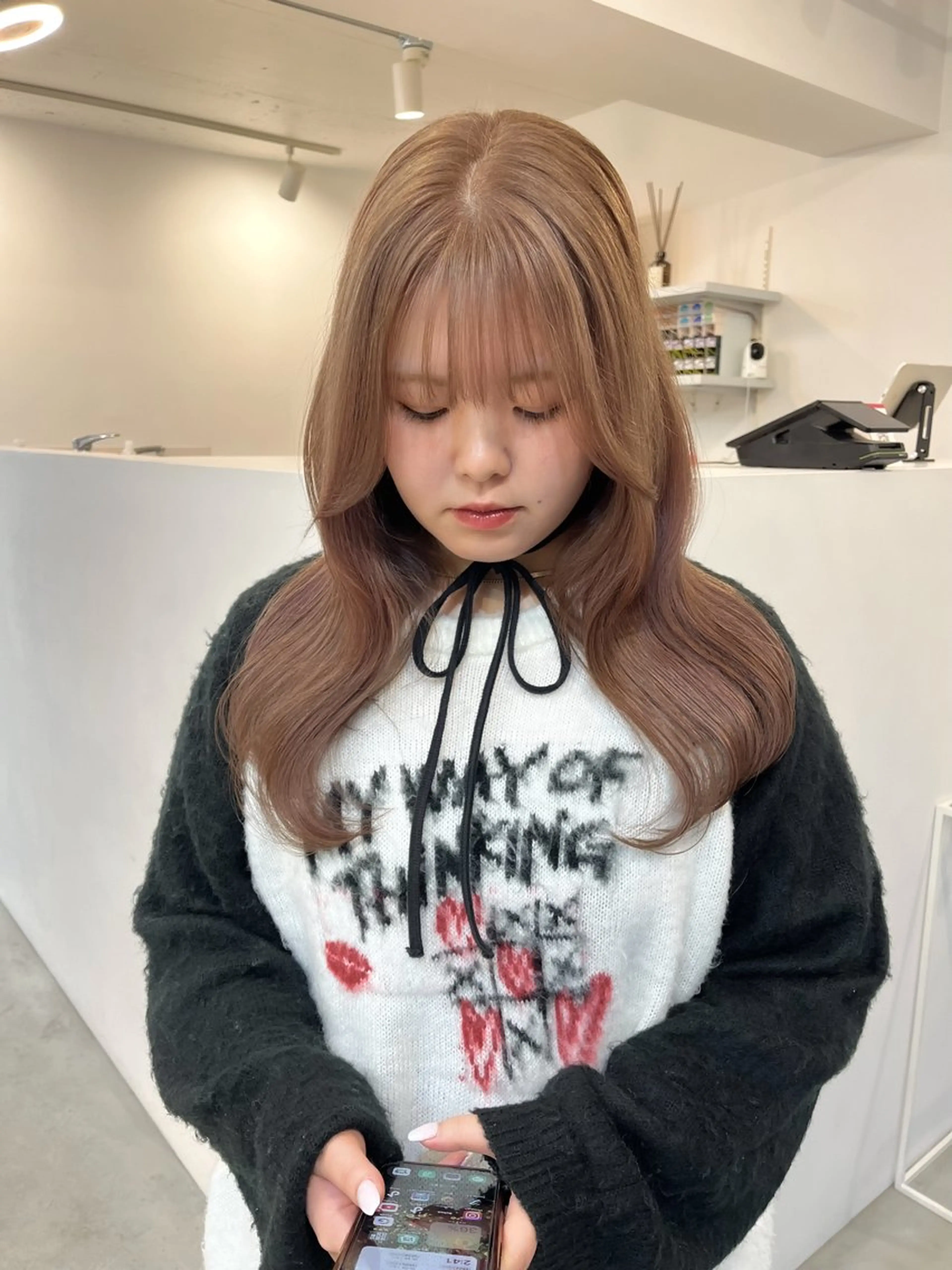 セミロング fit　stand所属・ハルカ/ fit standのヘアスタイル