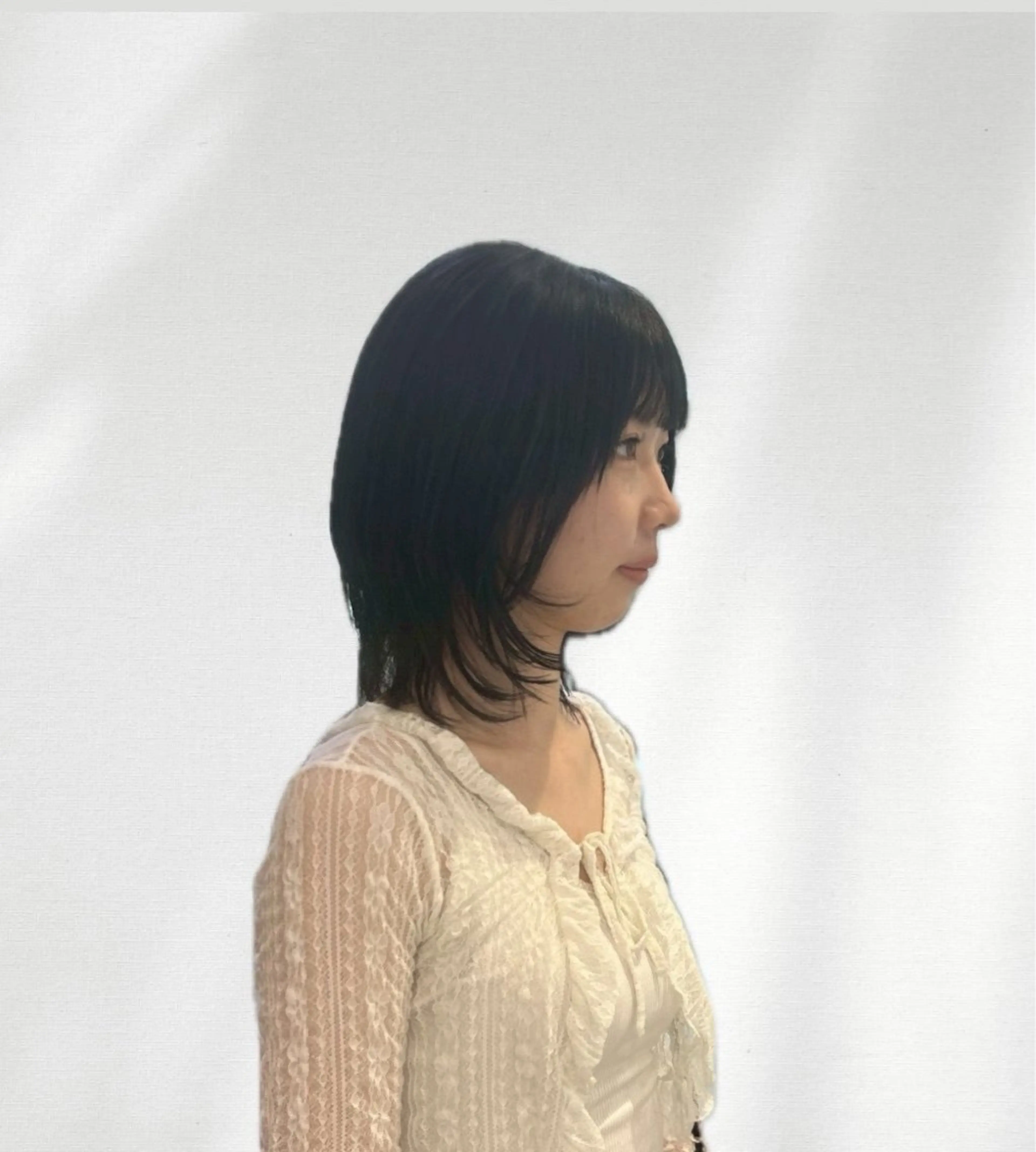 ミディアム カット ヘアカラー トリートメント Bear Fruit 新潟店所属・美髪矯正／ 山田　千里のヘアスタイル