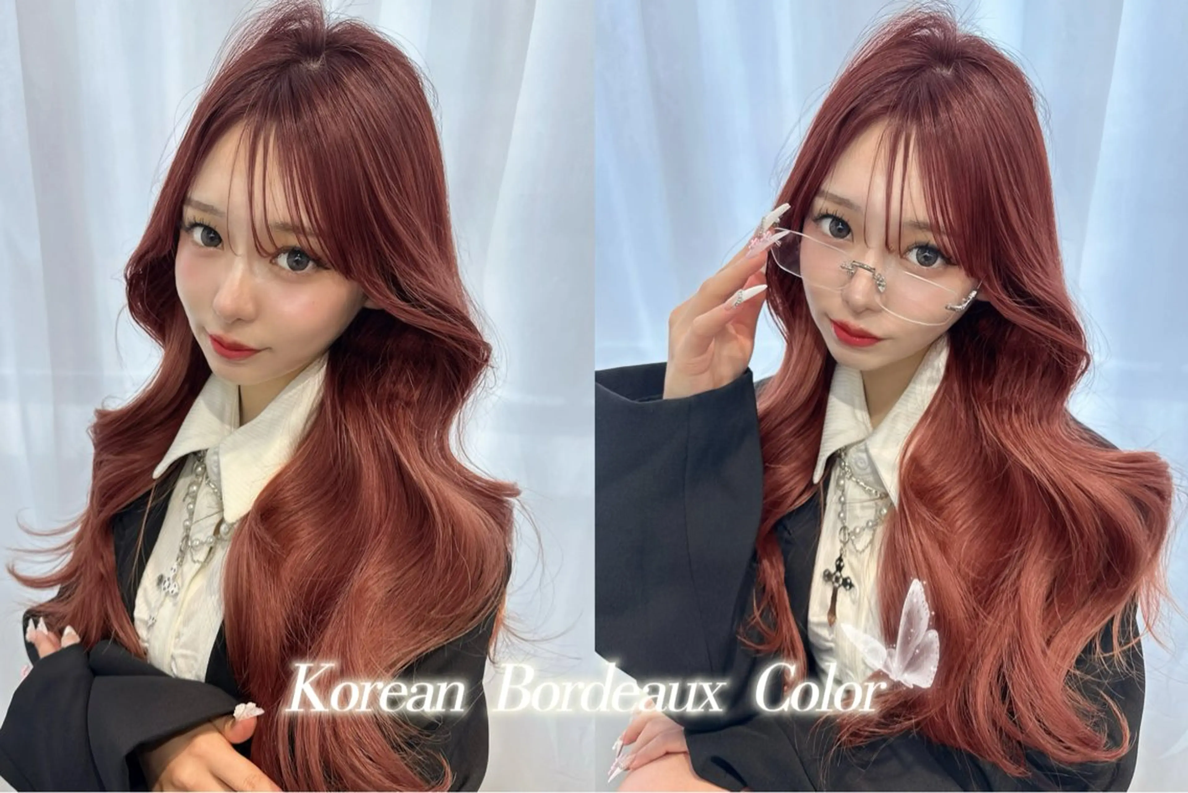 ロング カラー ブリーチ ケアブリーチ ダブルカラー ヘアカラー 渋谷韓国ヘア🇰🇷 SAYAKA🩶ᩚのヘアスタイル