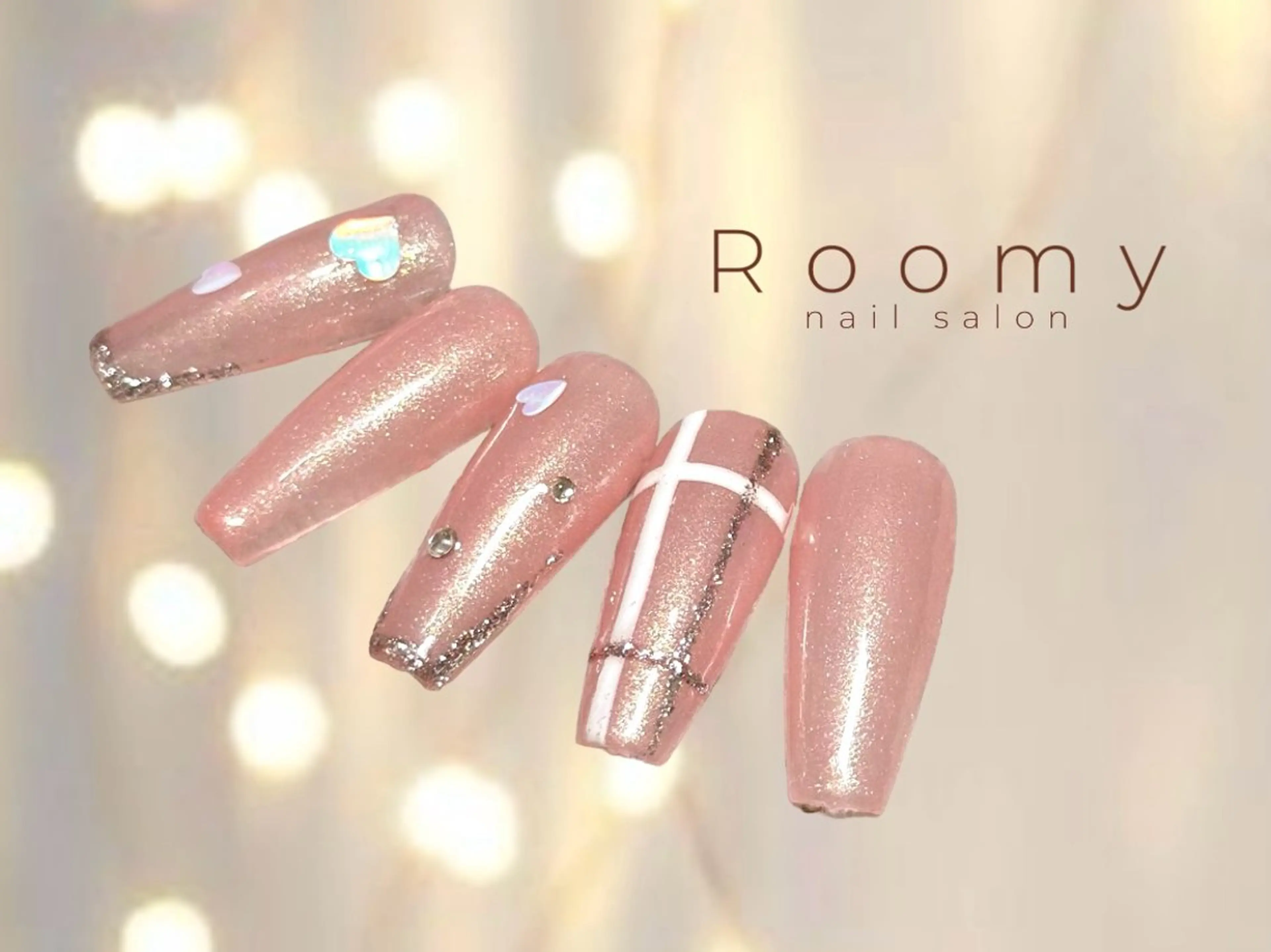 ネイル フットネイル ジェルネイル マグネットネイル パラジェル ハンドネイル nail salon Roomy 竹ノ塚所属・nail salon Roomy 竹ノ塚のネイルデザイン