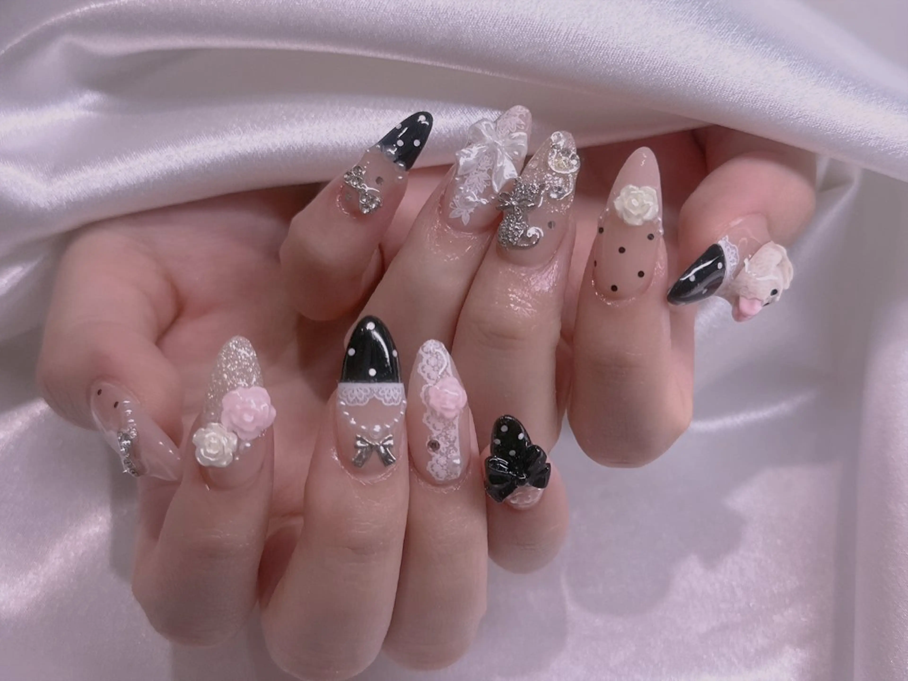 ネイル ハンドネイル エムズ エムズのマツエク・マツパデザイン