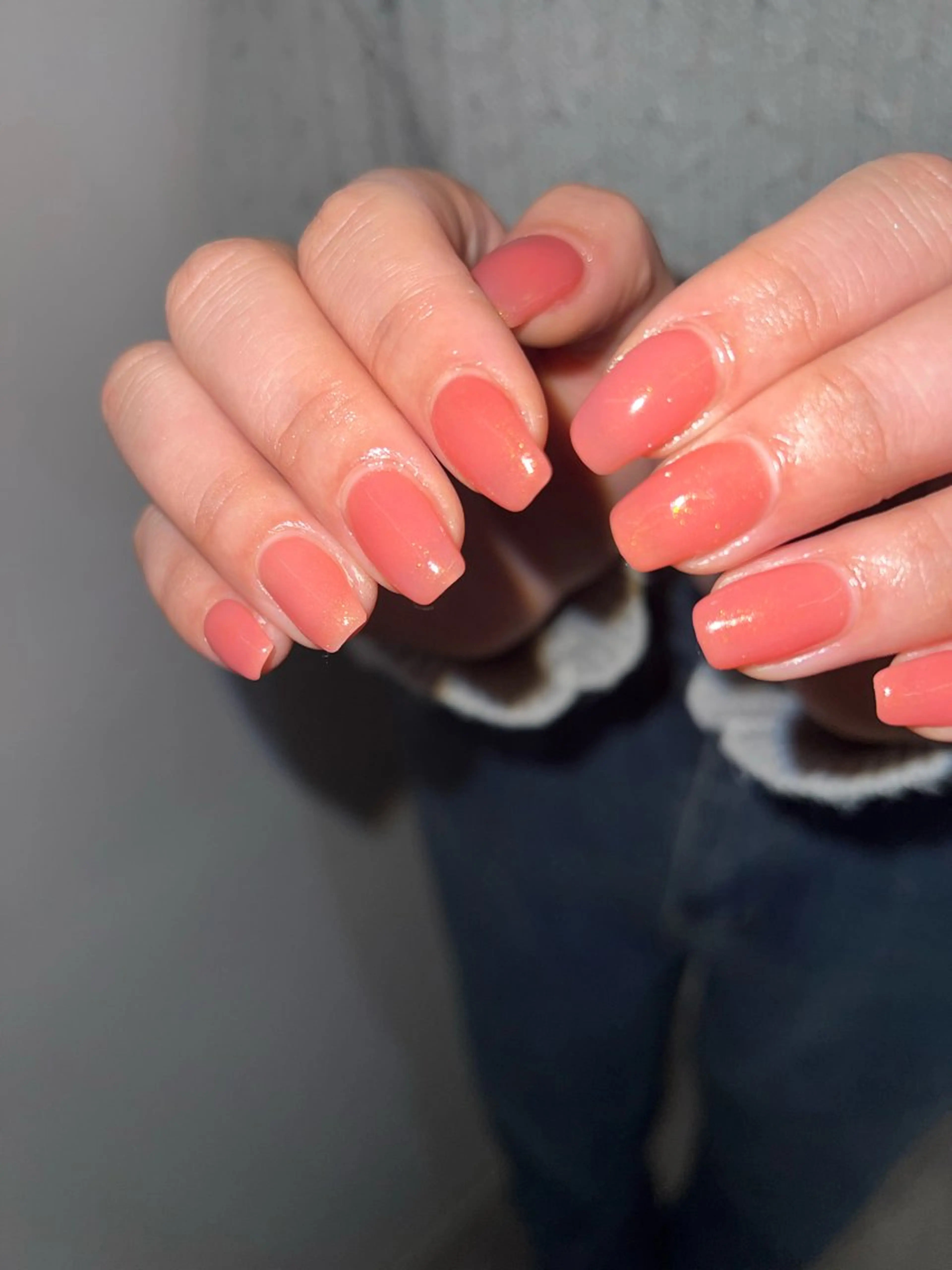 ネイル ジェルネイル ラメ(グリッター) マグネットネイル ニュアンスネイル ワンカラーネイル ハンドネイル ハンドケア Bana_ Nailのその他イメージ