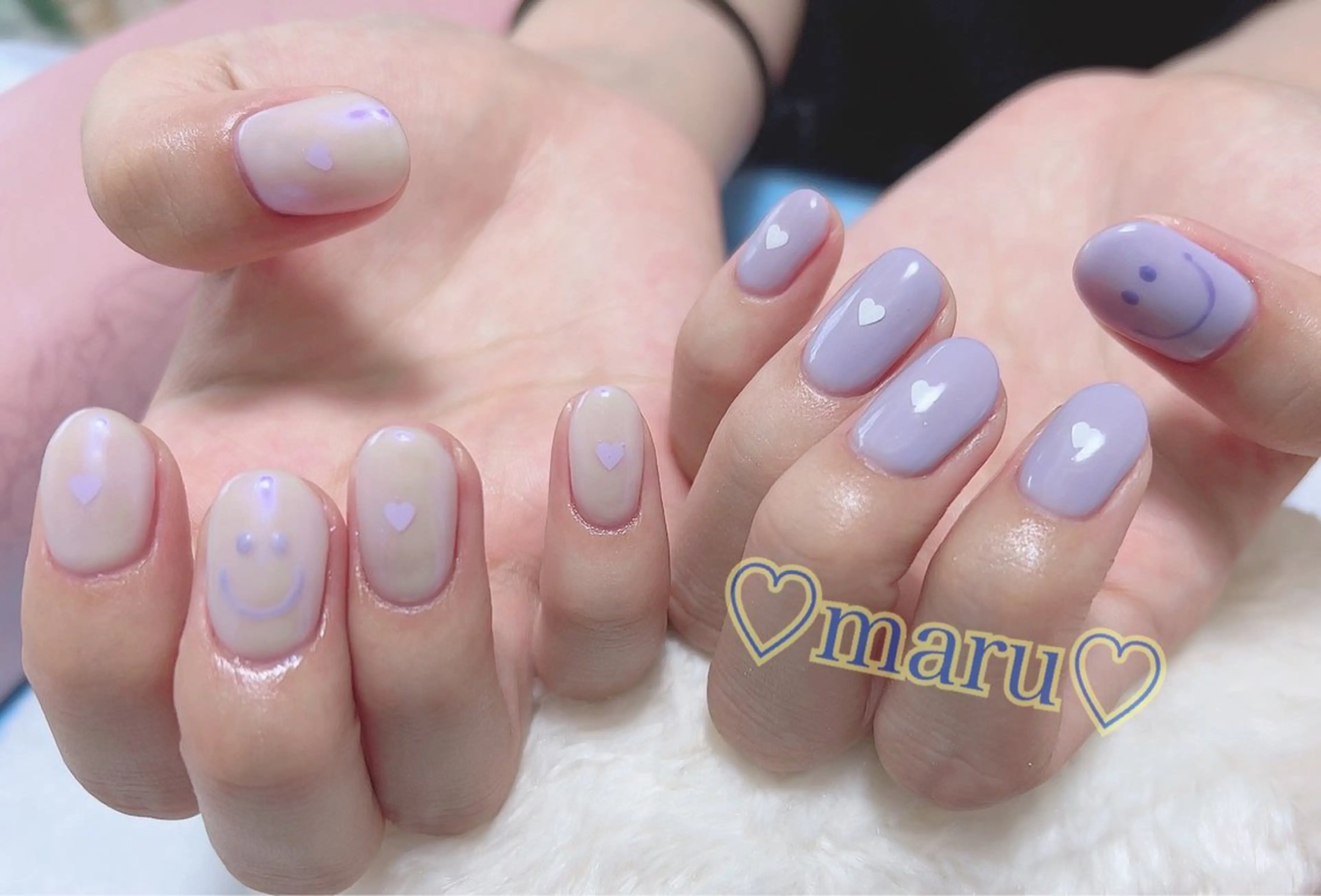 ネイル ハンドネイル フットネイル まるみ♡8/25- 31お休み🙇‍♀️のネイルデザイン