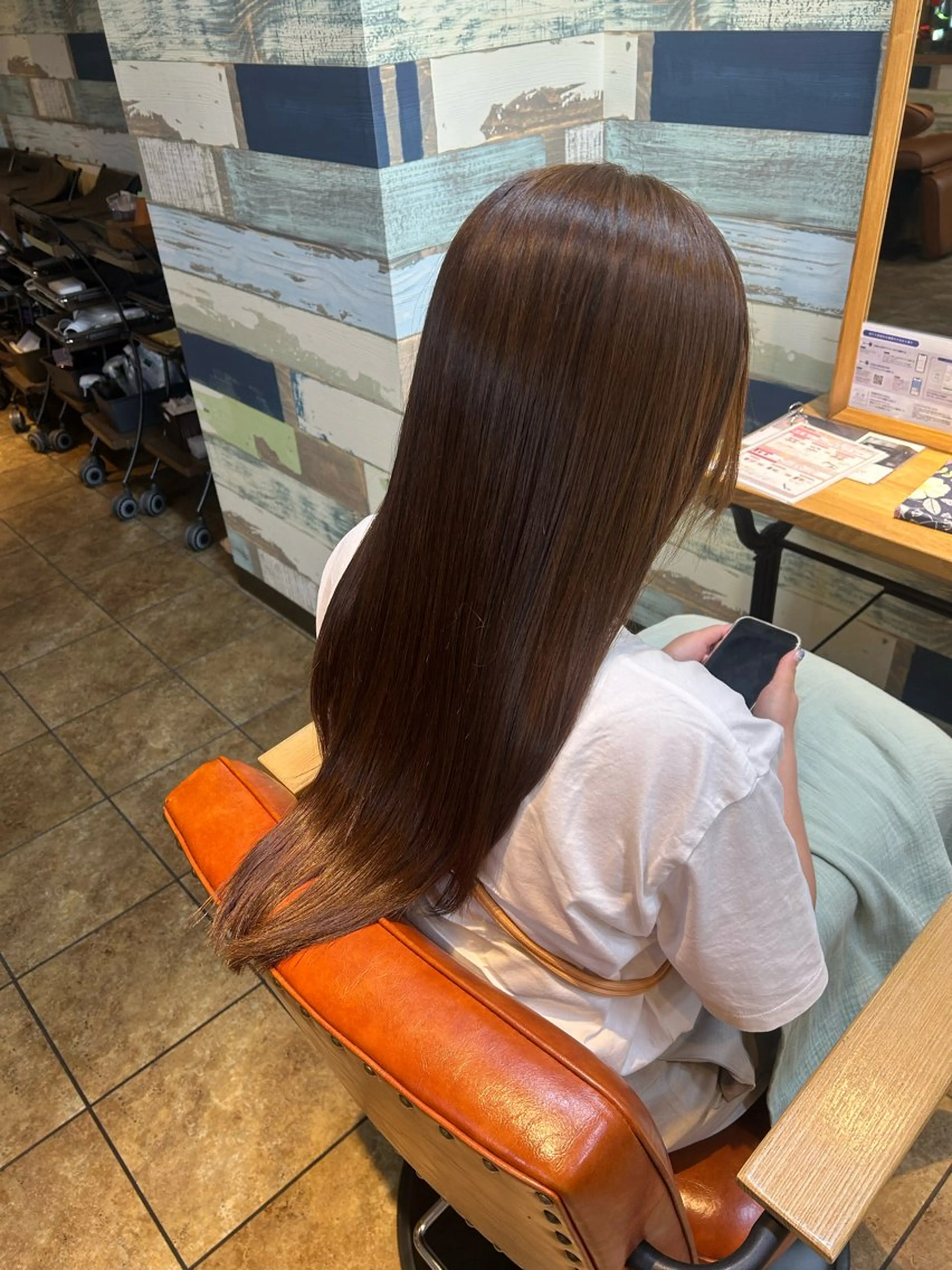 カラー ヘアカラー 透明感カラー🫧🩵 林　菜々美のヘアスタイル