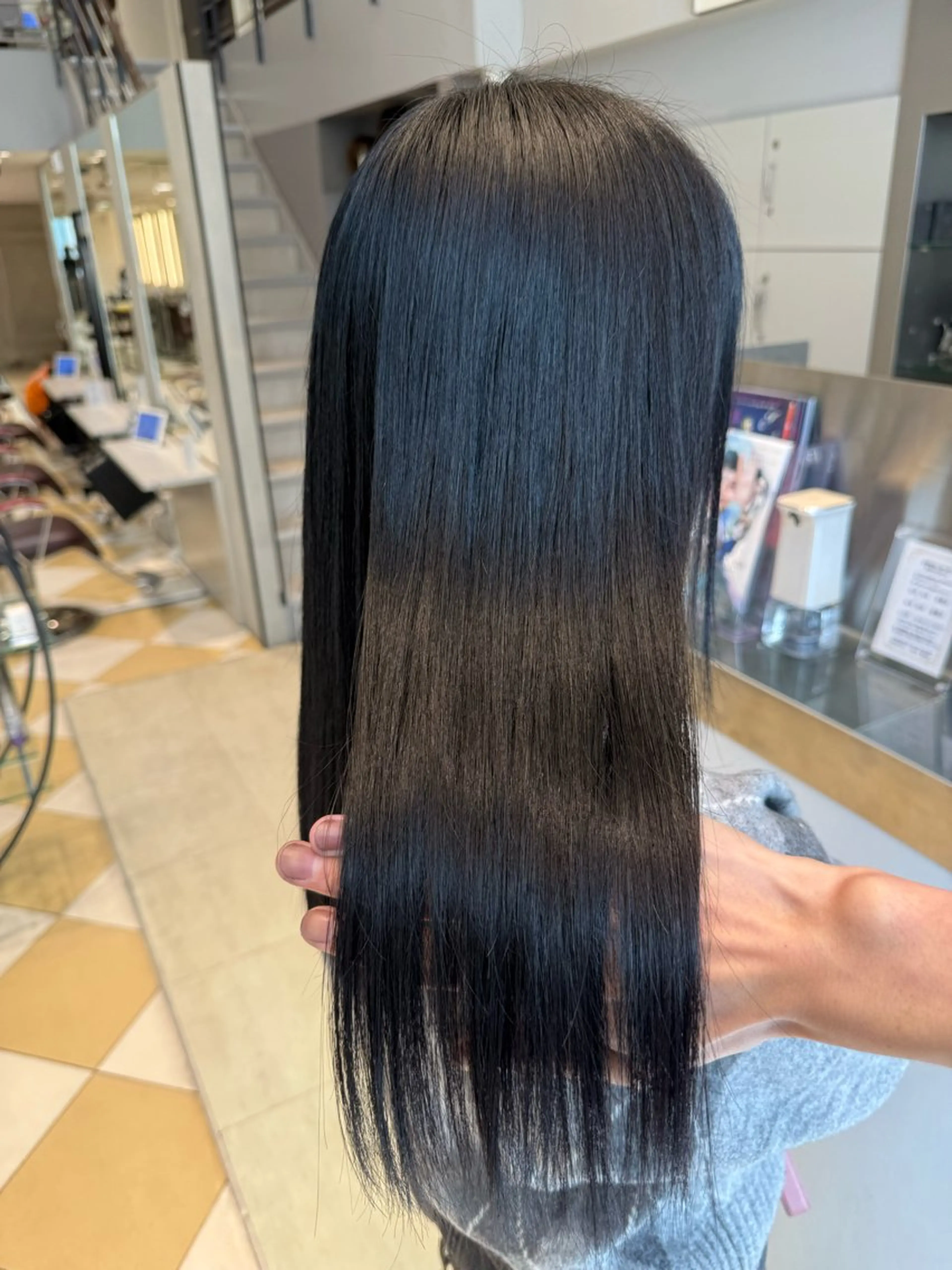 ロング カット 縮毛矯正 トリートメント ヘアセット ✨上村 潤平✨メンズヘア✨のヘアスタイル