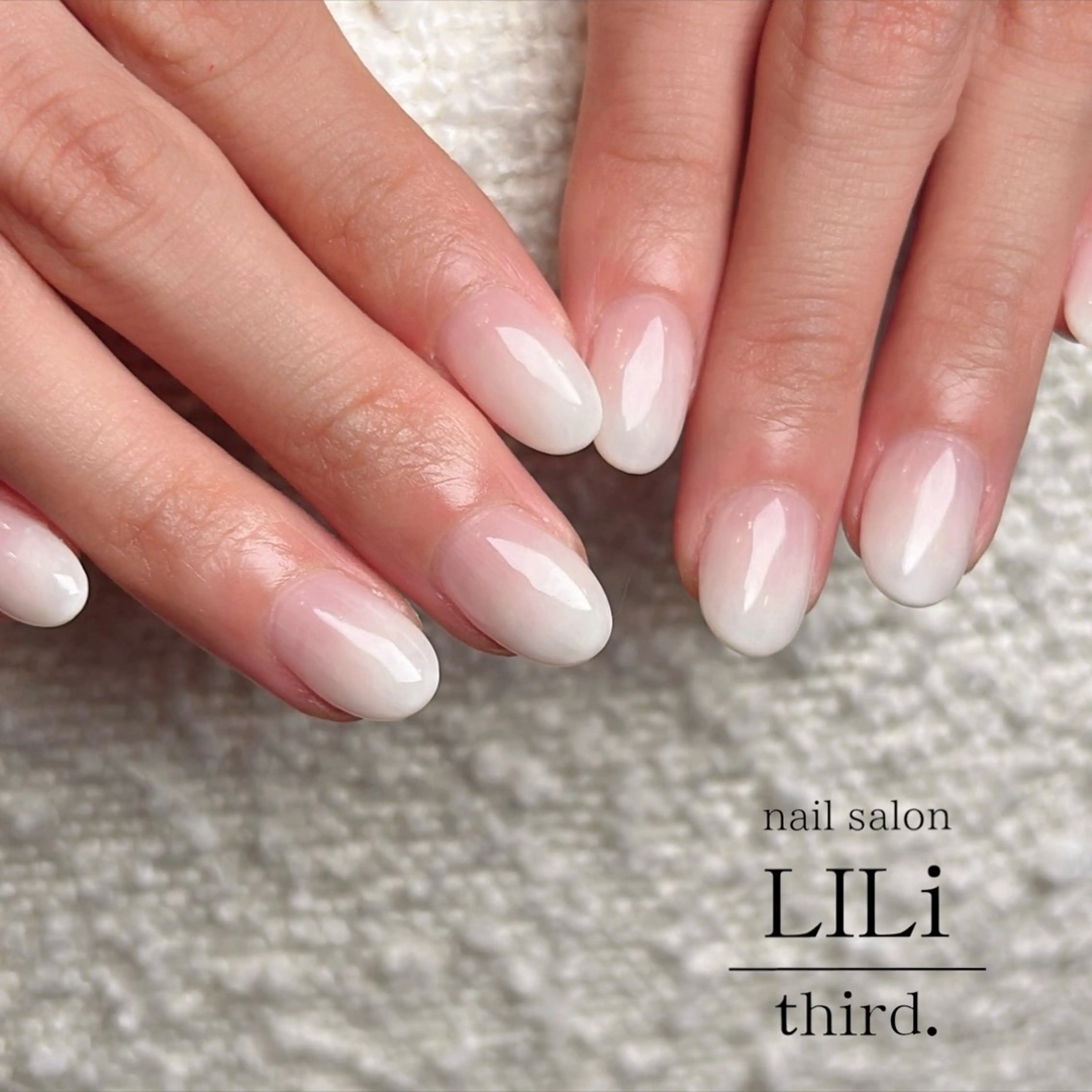 ネイル フレンチネイル グラデーション ハンドネイル Saya ᵕ̈*のネイルデザイン