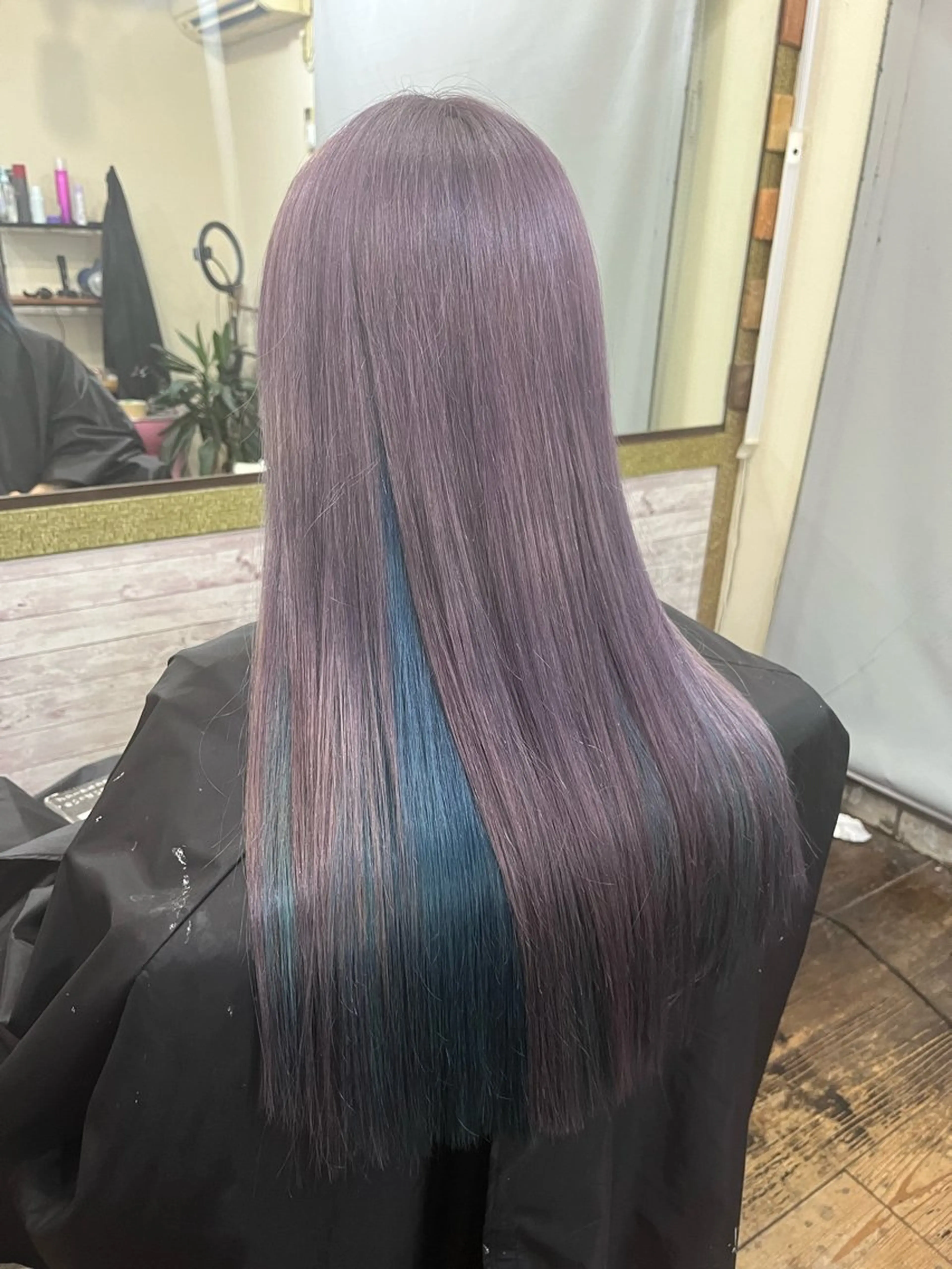 ロング カラー ヘアカラー 渡辺 健太のヘアスタイル