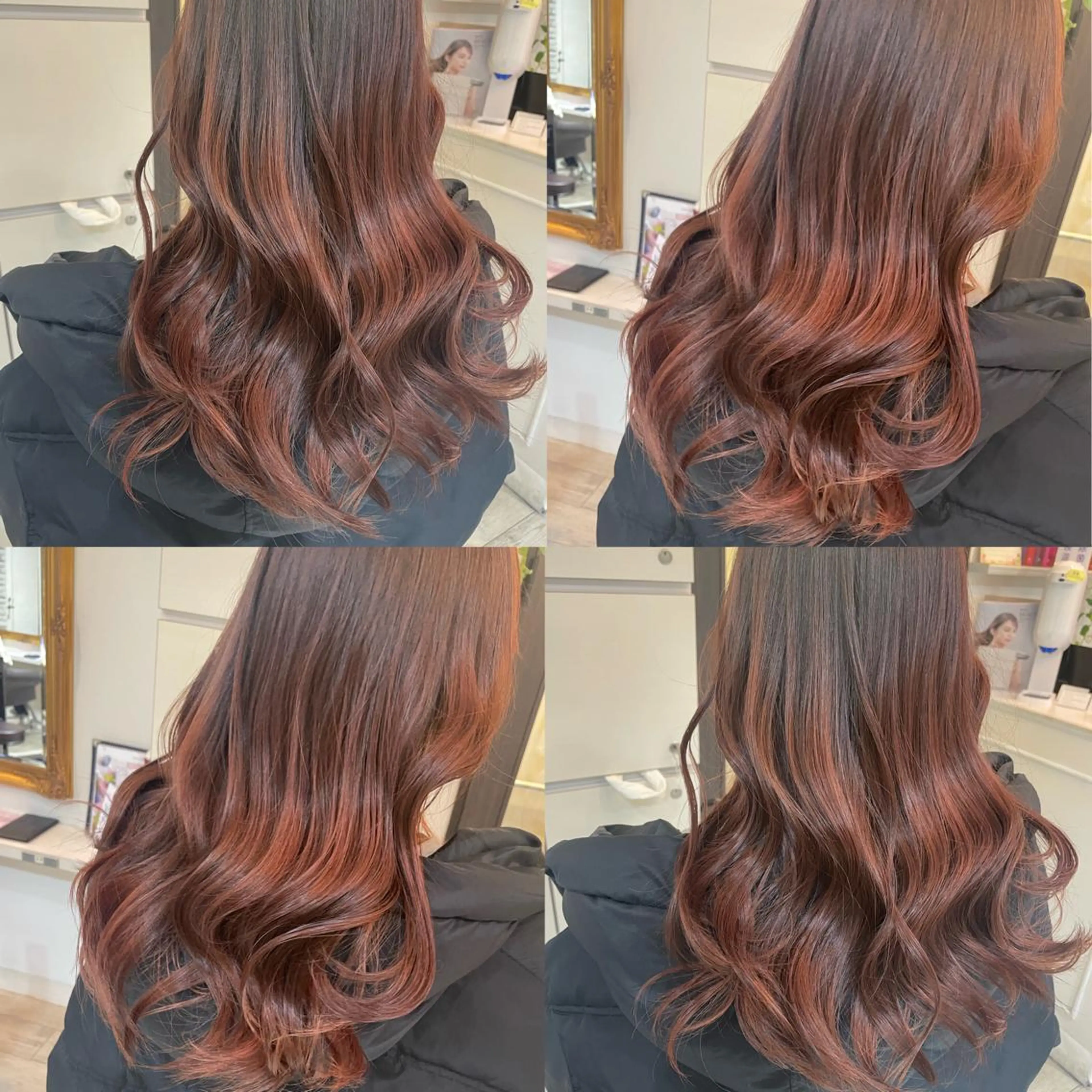 ロング ヘアカラー トリートメント 髪質改善×透明感× 艶髪🥀HIYORIのヘアスタイル