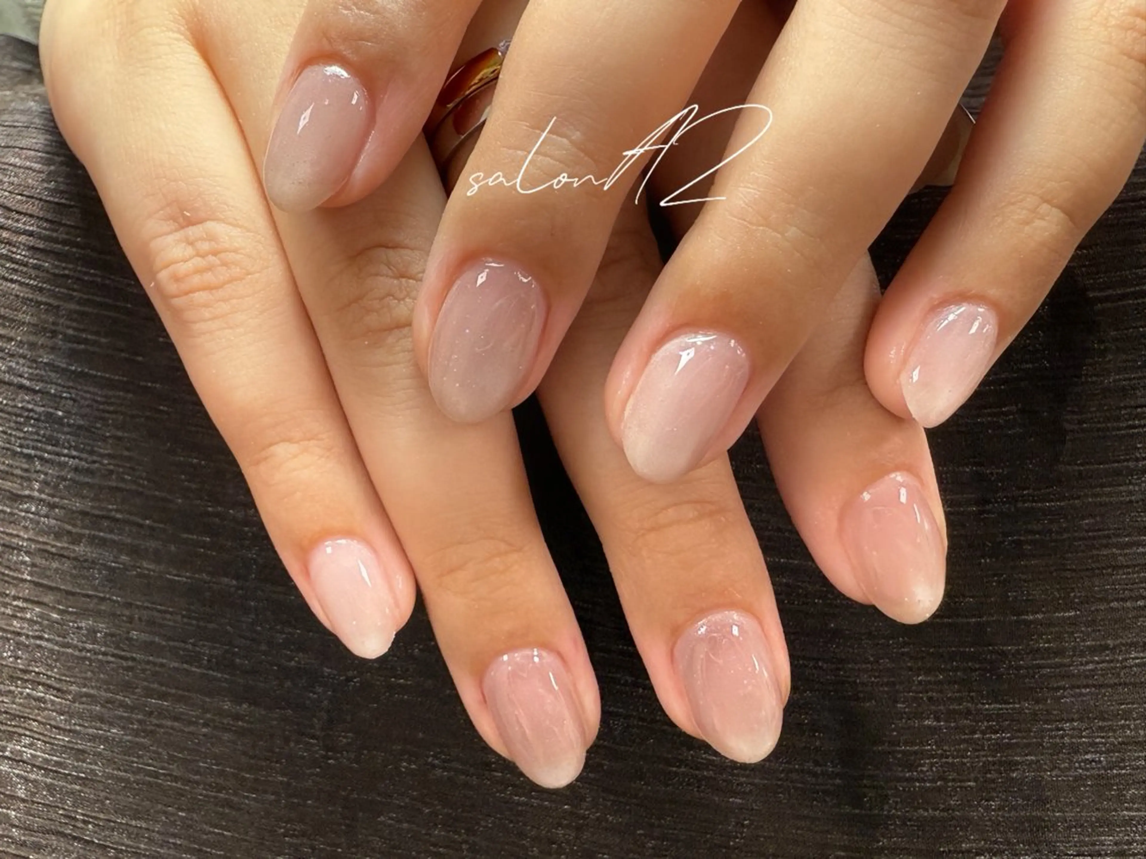 ネイル アートネイル 長さ出し フットネイル フレンチネイル ジェルネイル ハンドネイル salonAZ トップネイリストのネイルデザイン