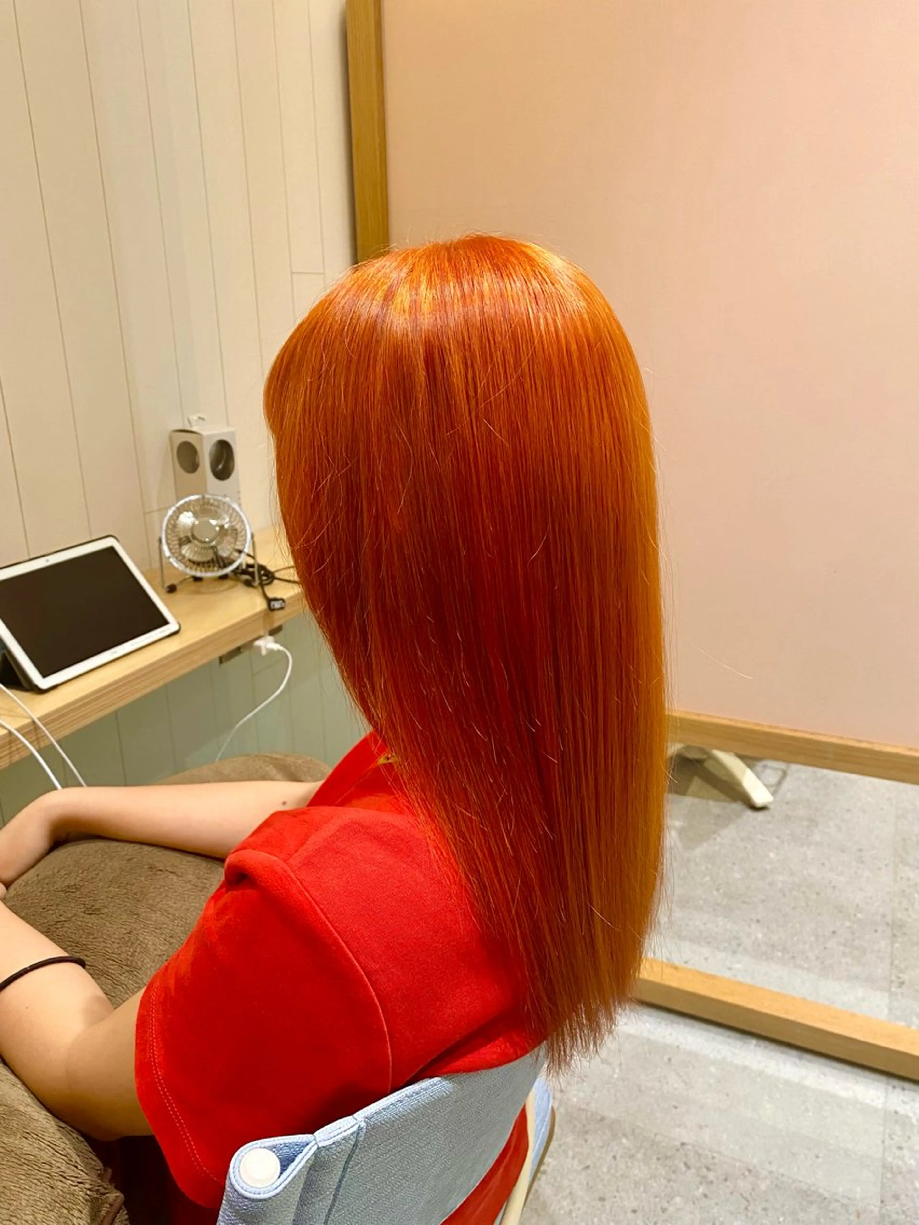 ロング カラー ヘアカラー トリートメント エリア唯一🌈ᵕ̈* 派手髪モリヤ🌺のヘアスタイル