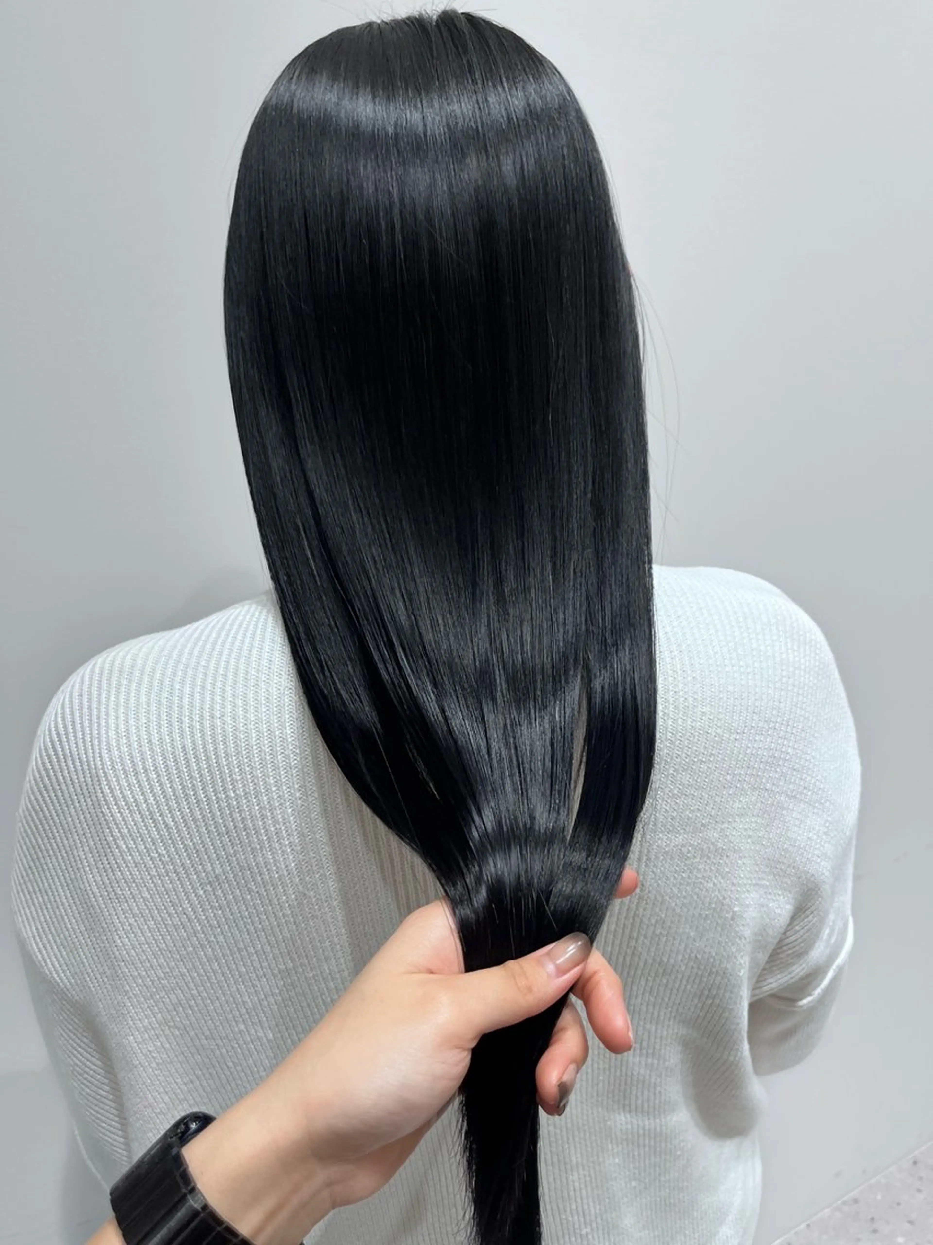 ロング カラー 黒髪 カットモデル募集✂️ hikaruのヘアスタイル