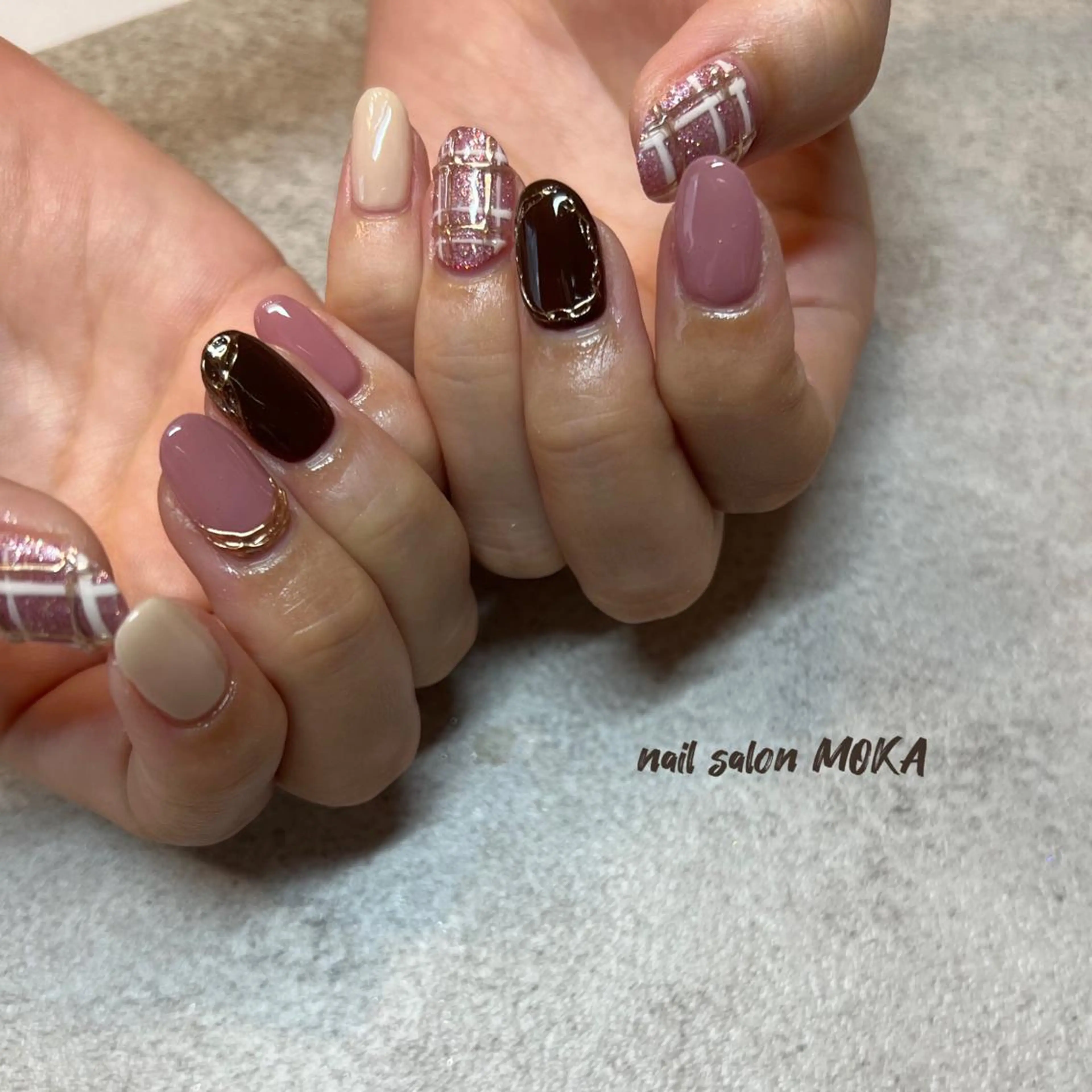 ネイル ハンドネイル nail salon MOKAのネイルデザイン