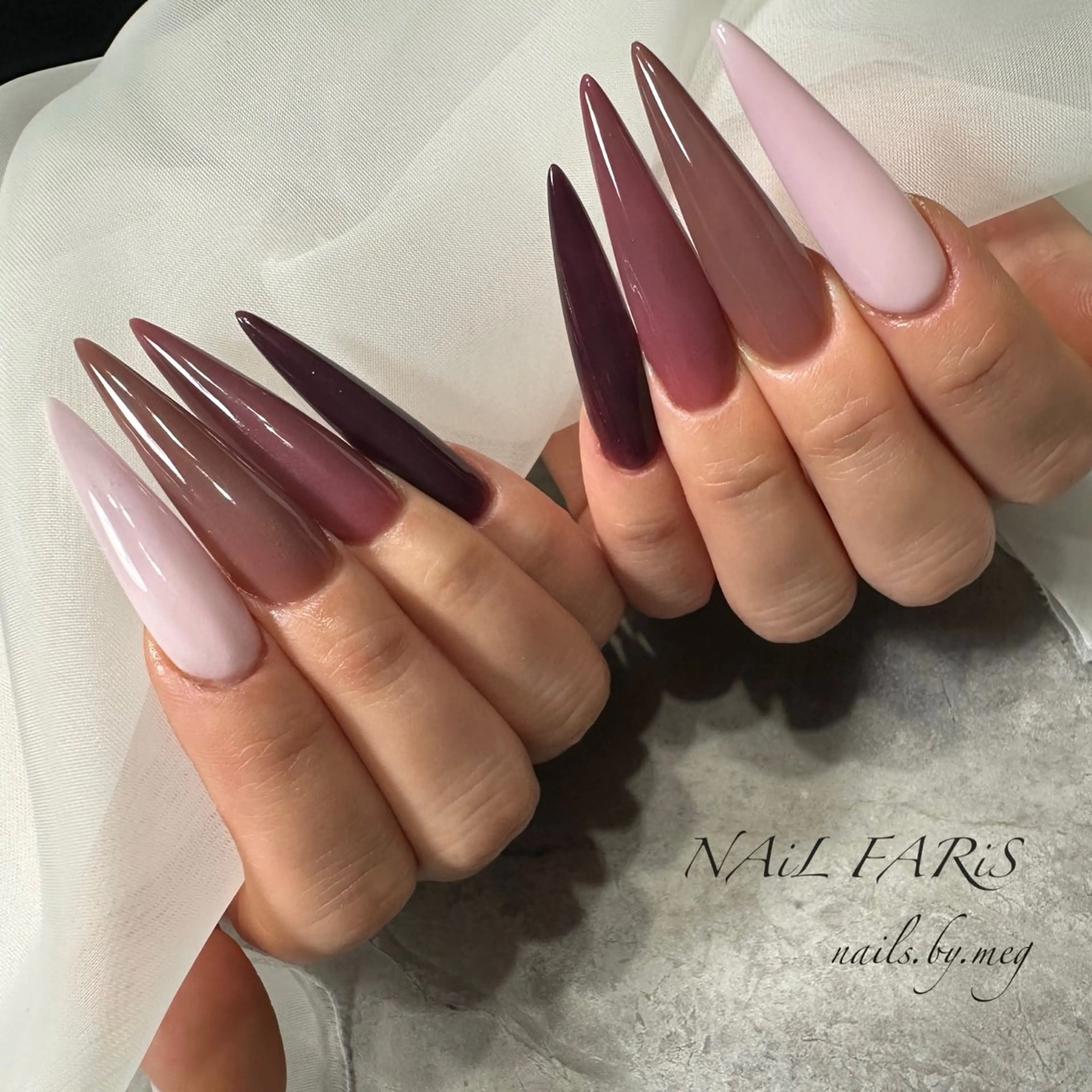 ネイル NAiL FARiS Megのネイルデザイン
