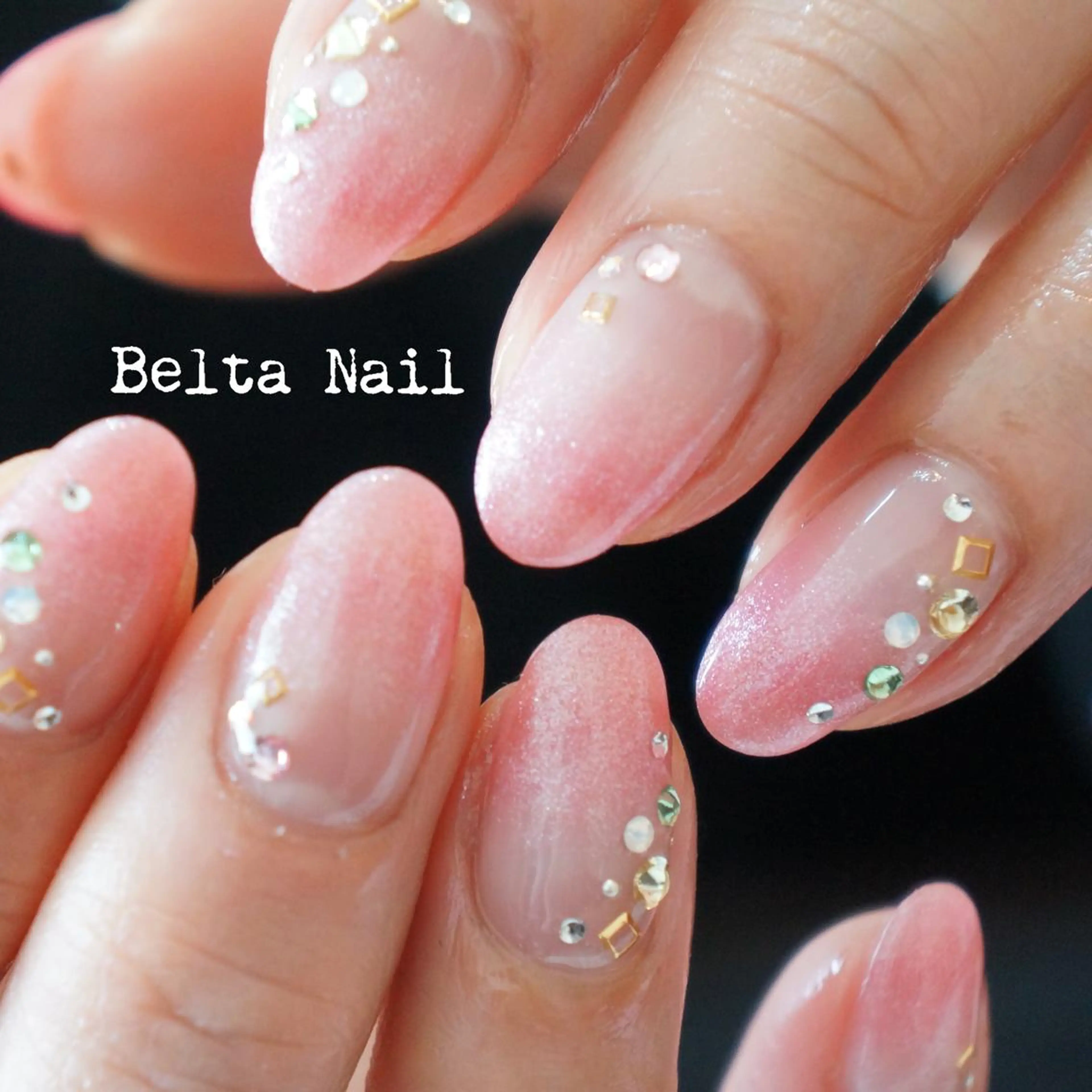 ネイル グラデーション ピンク BELTA NAILのネイルデザイン