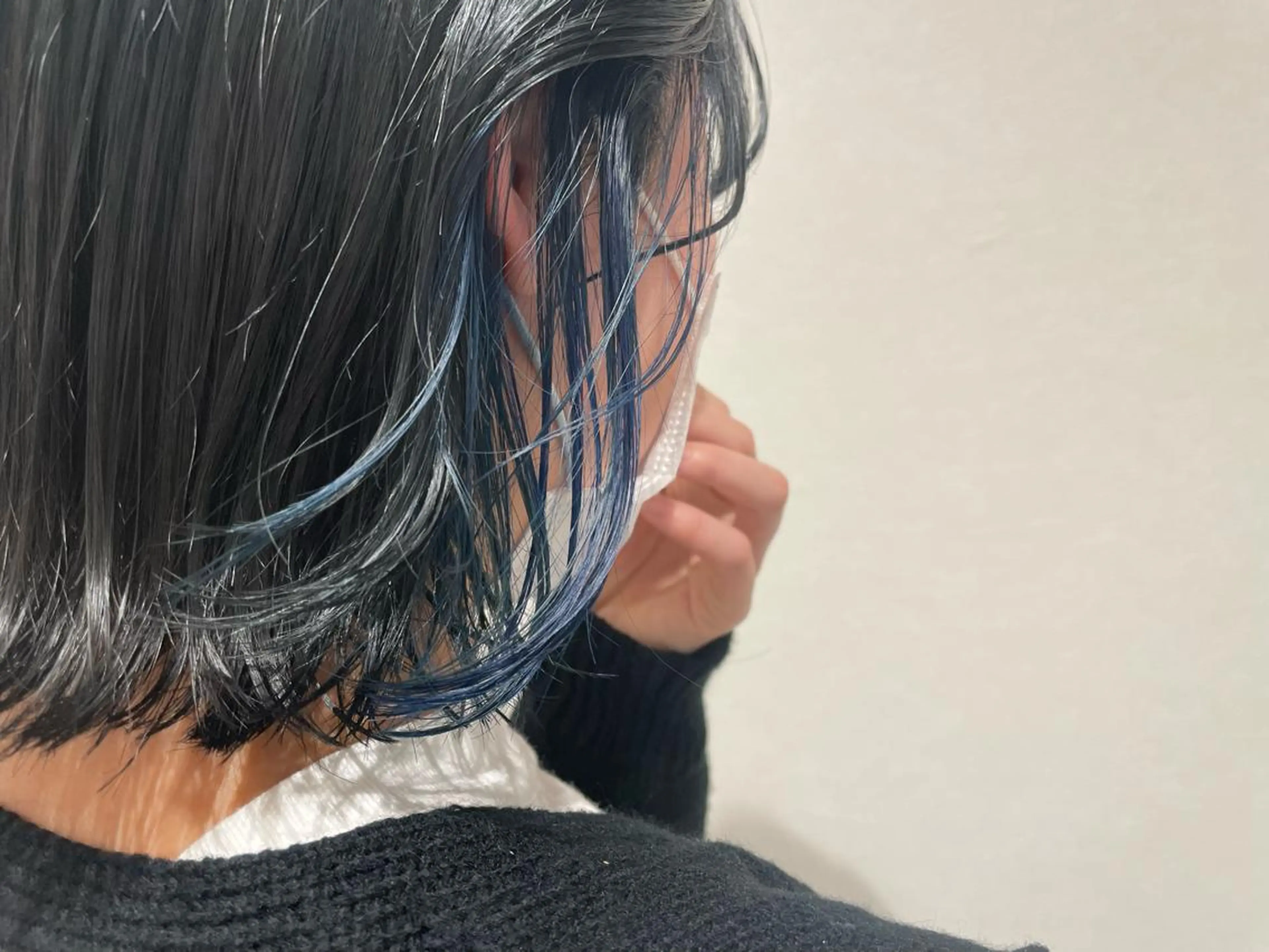 ミディアム カラー 透け感カラー asukaのヘアスタイル