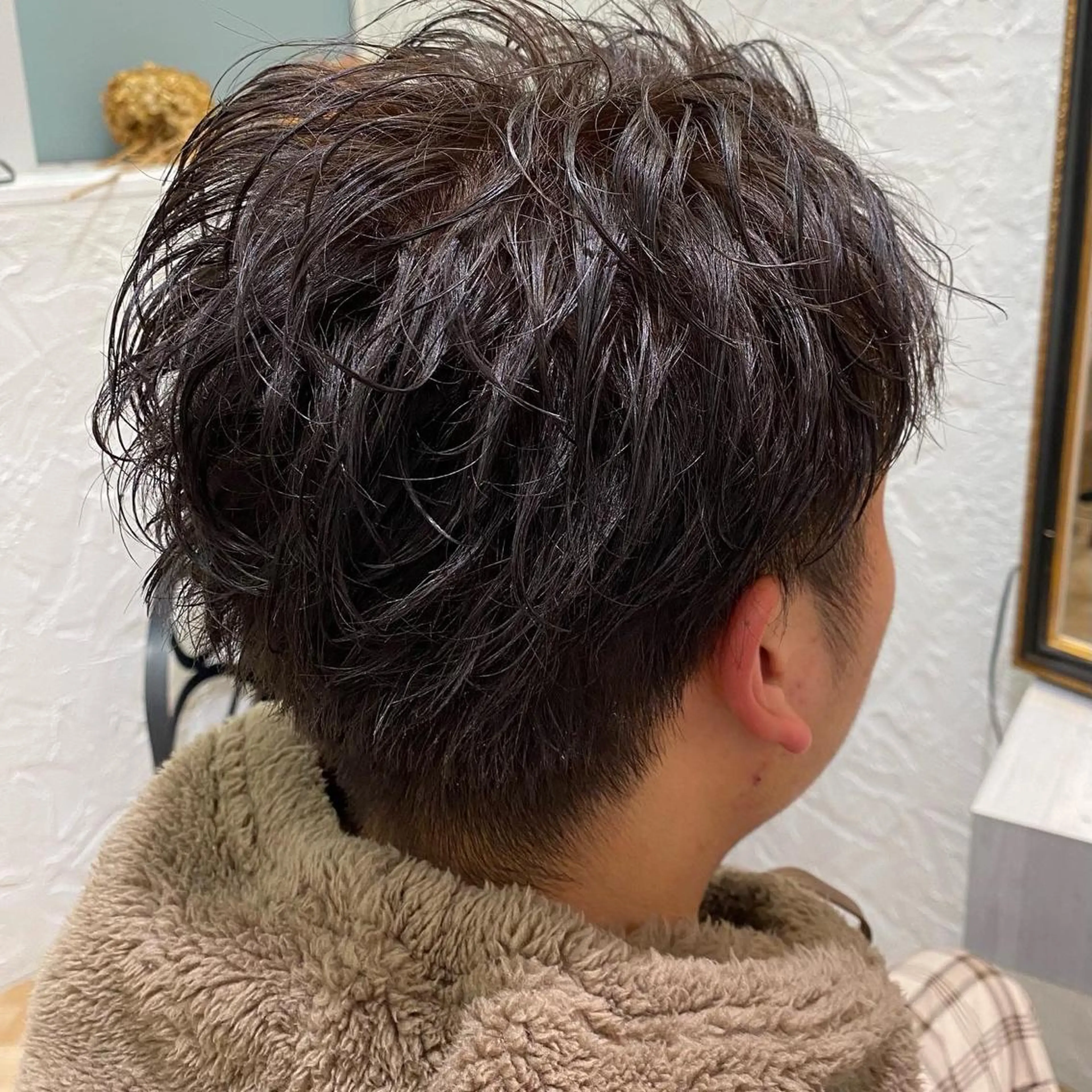カラー アッシュ アッシュブラウン ブラウンカラー 齋藤 優のヘアスタイル