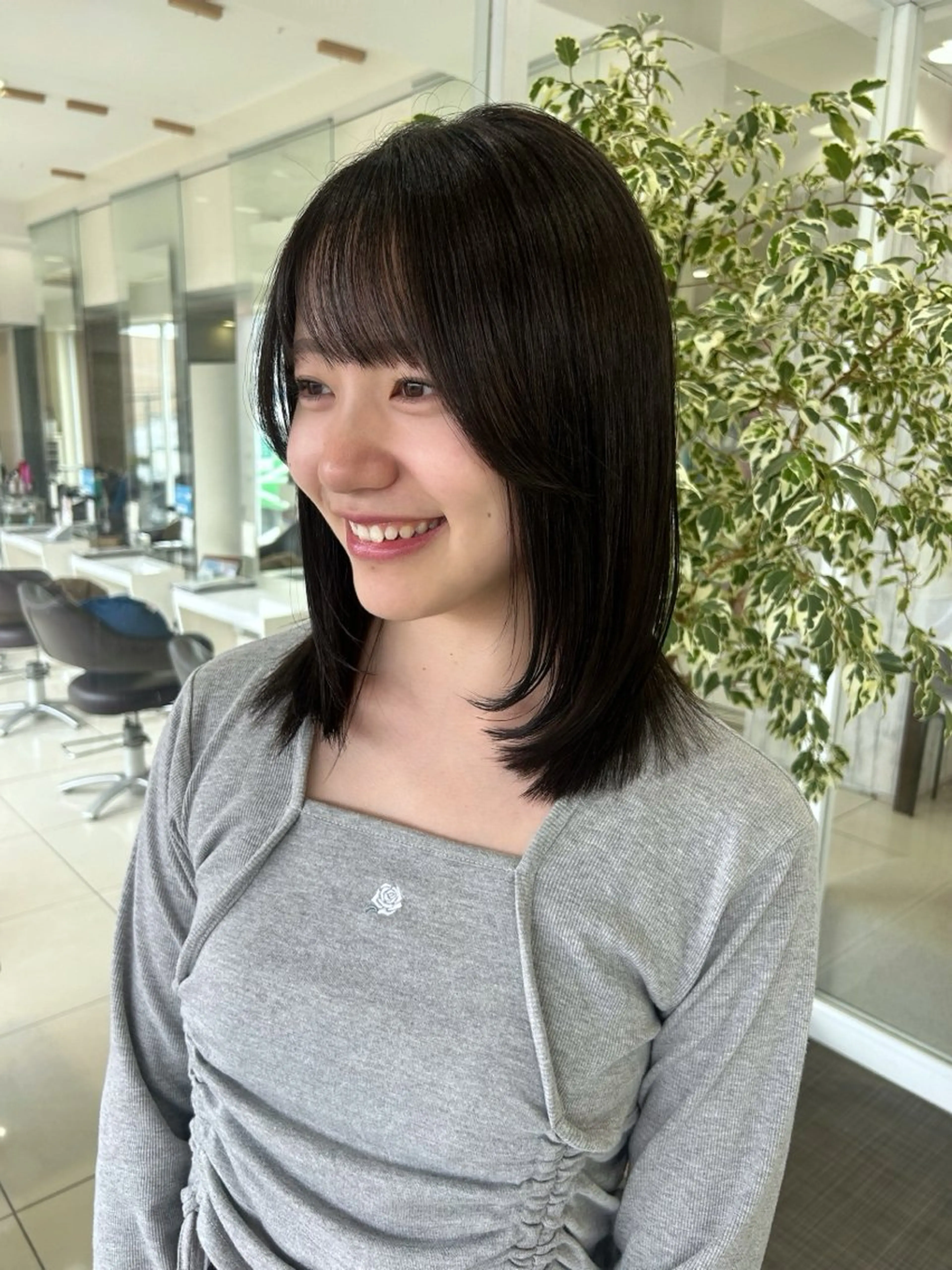 ミディアム ハピネス所属・川本 真鈴のヘアスタイル