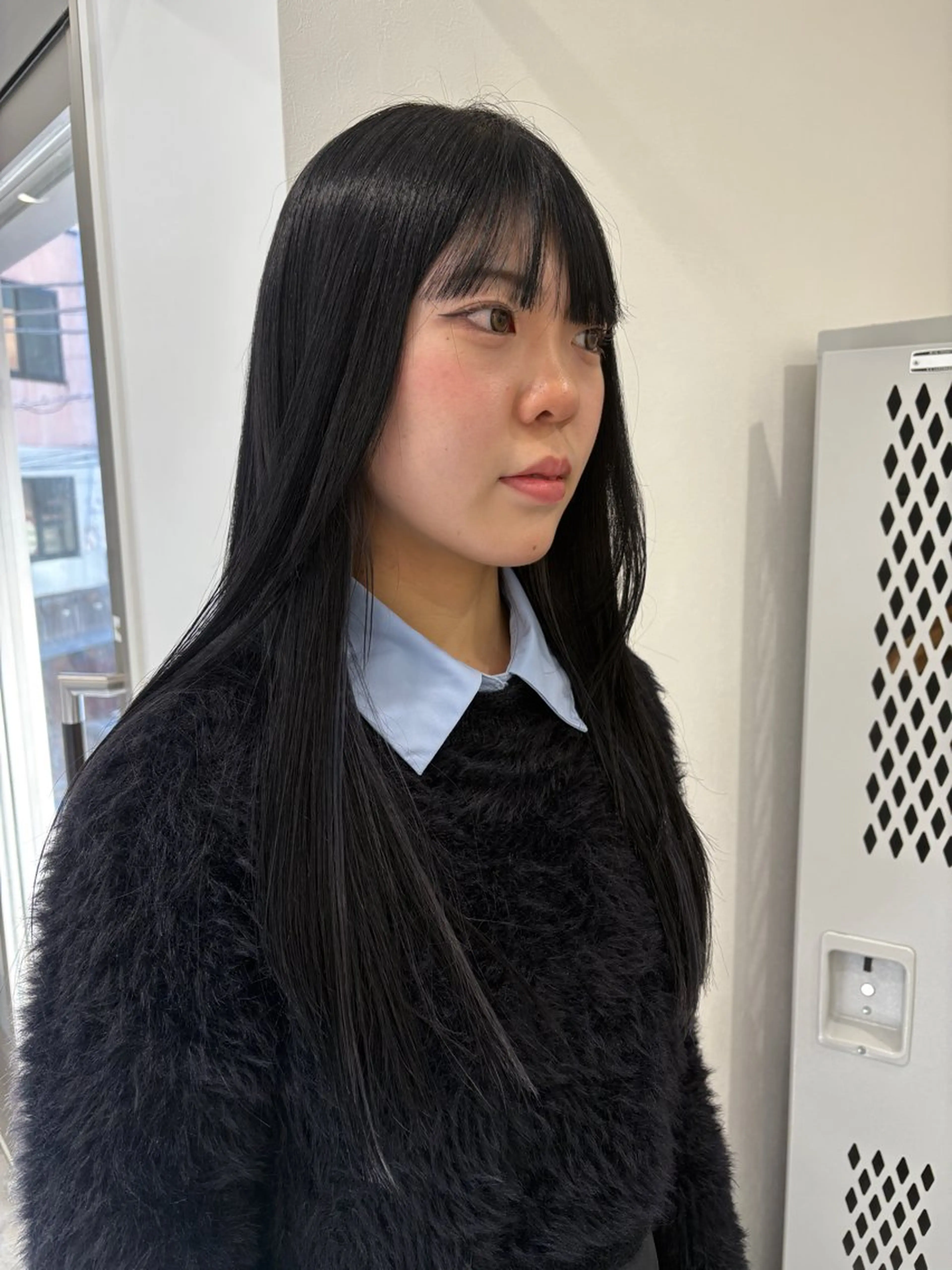 ロング カラー ヘアアレンジ ブリーチ ケアブリーチ ボブ 韓国風ヘア レイヤーカット ヘアカラー トリートメント 💝似合わせカット& カラーＵｒｕｎａ💝のヘアスタイル