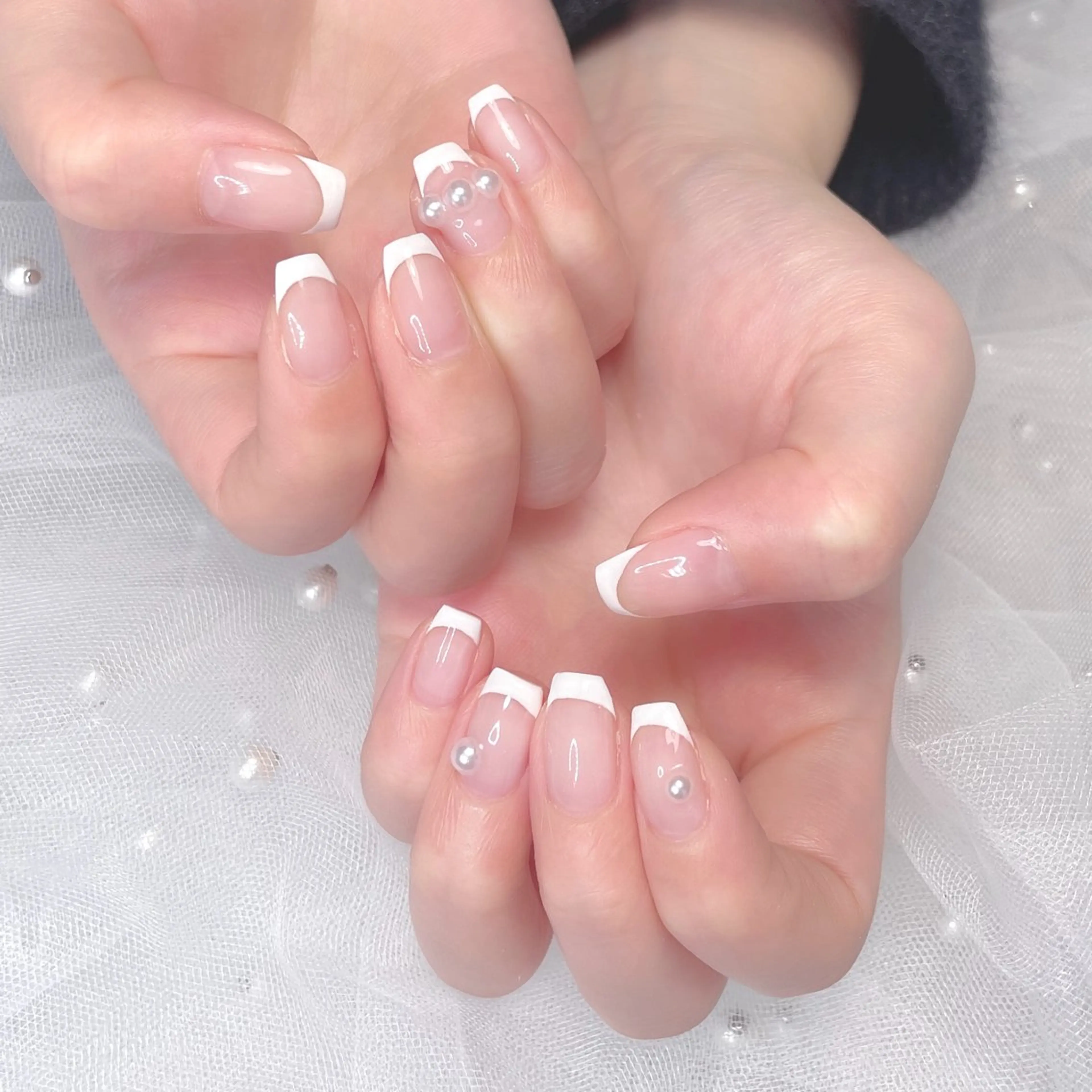 ネイル フレンチネイル ハンドネイル SARA _nailのネイルデザイン