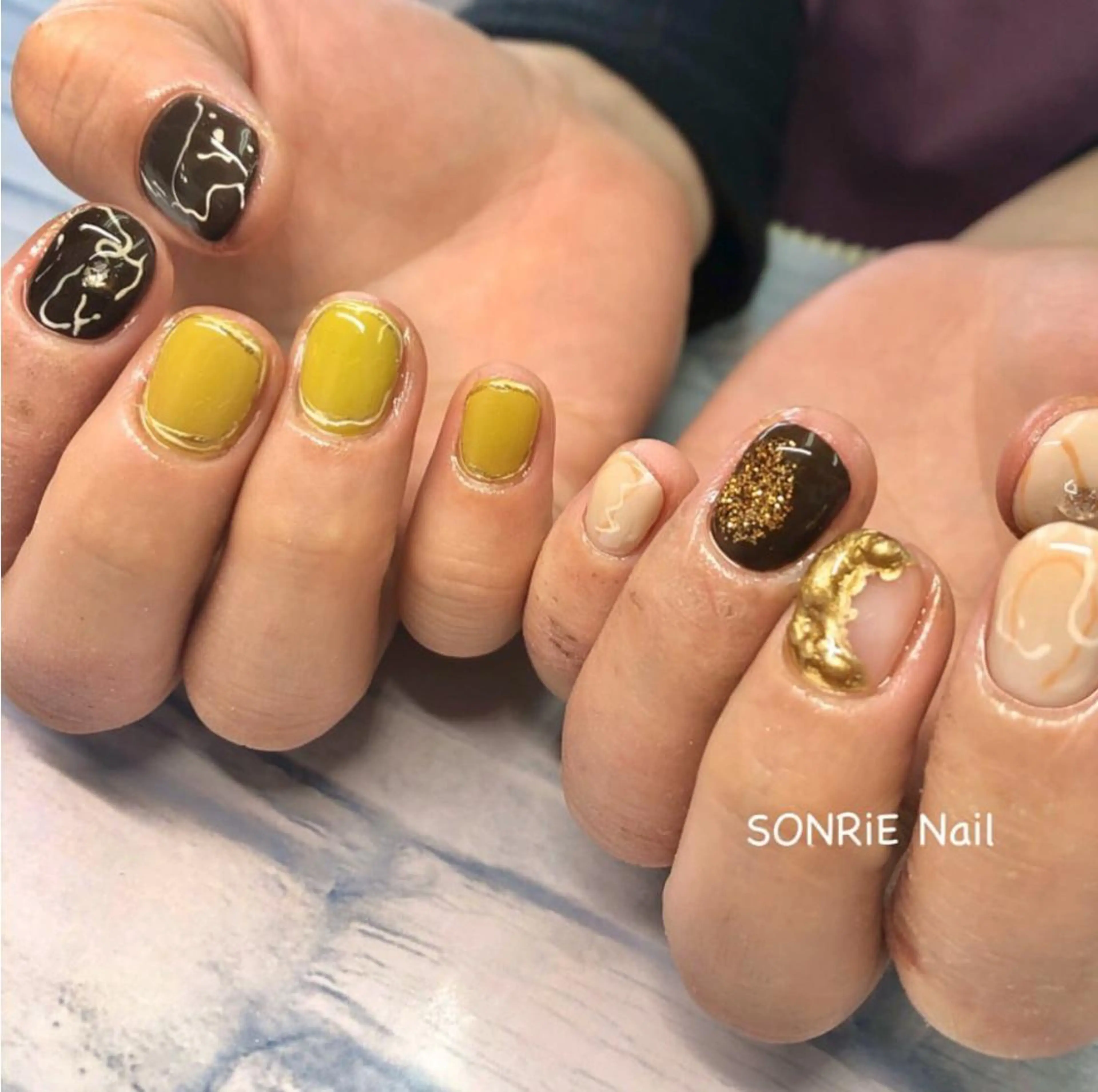 ネイル 美容室 ソンリエのヘアスタイル