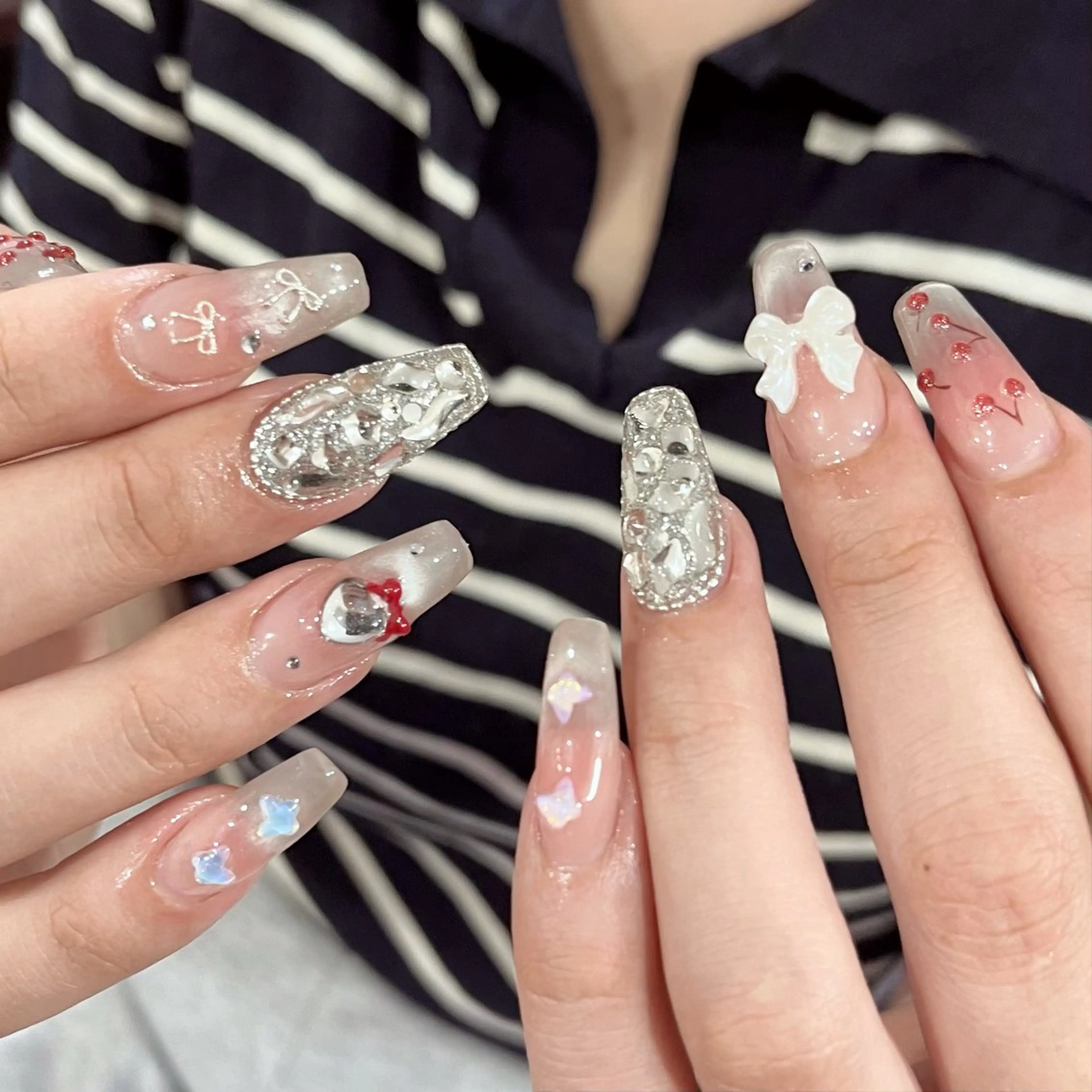 ネイル 韓国ネイル ワンホンネイル ハンドネイル ハンドケア Chang _Nailのネイルデザイン