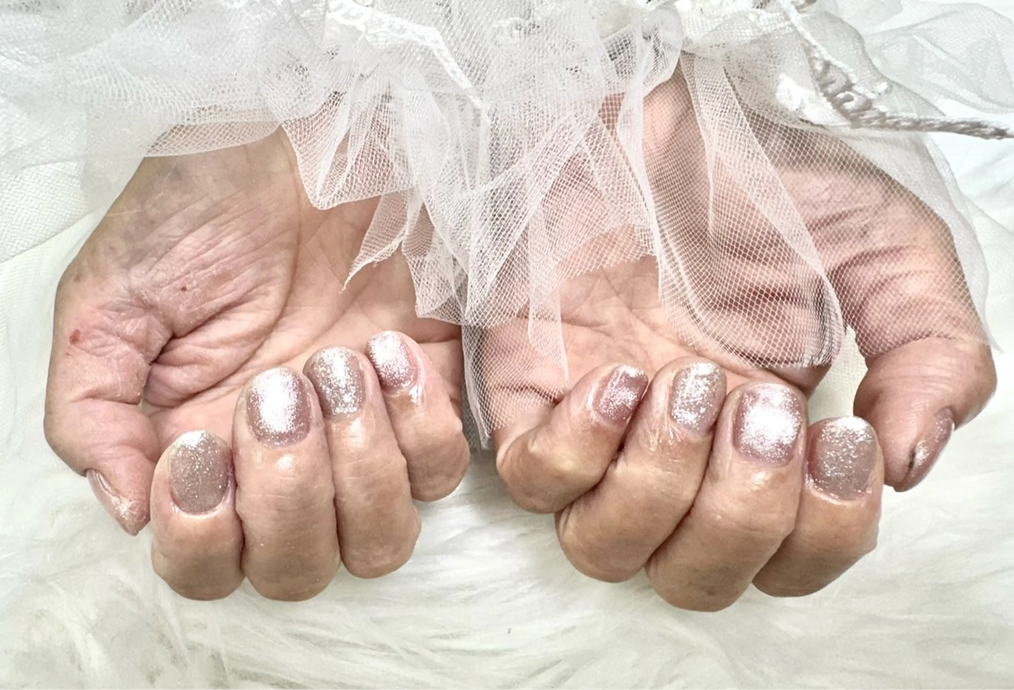 ネイル ジェルネイル ラメ(グリッター) マグネットネイル cocoh塚本 shioriのネイルデザイン