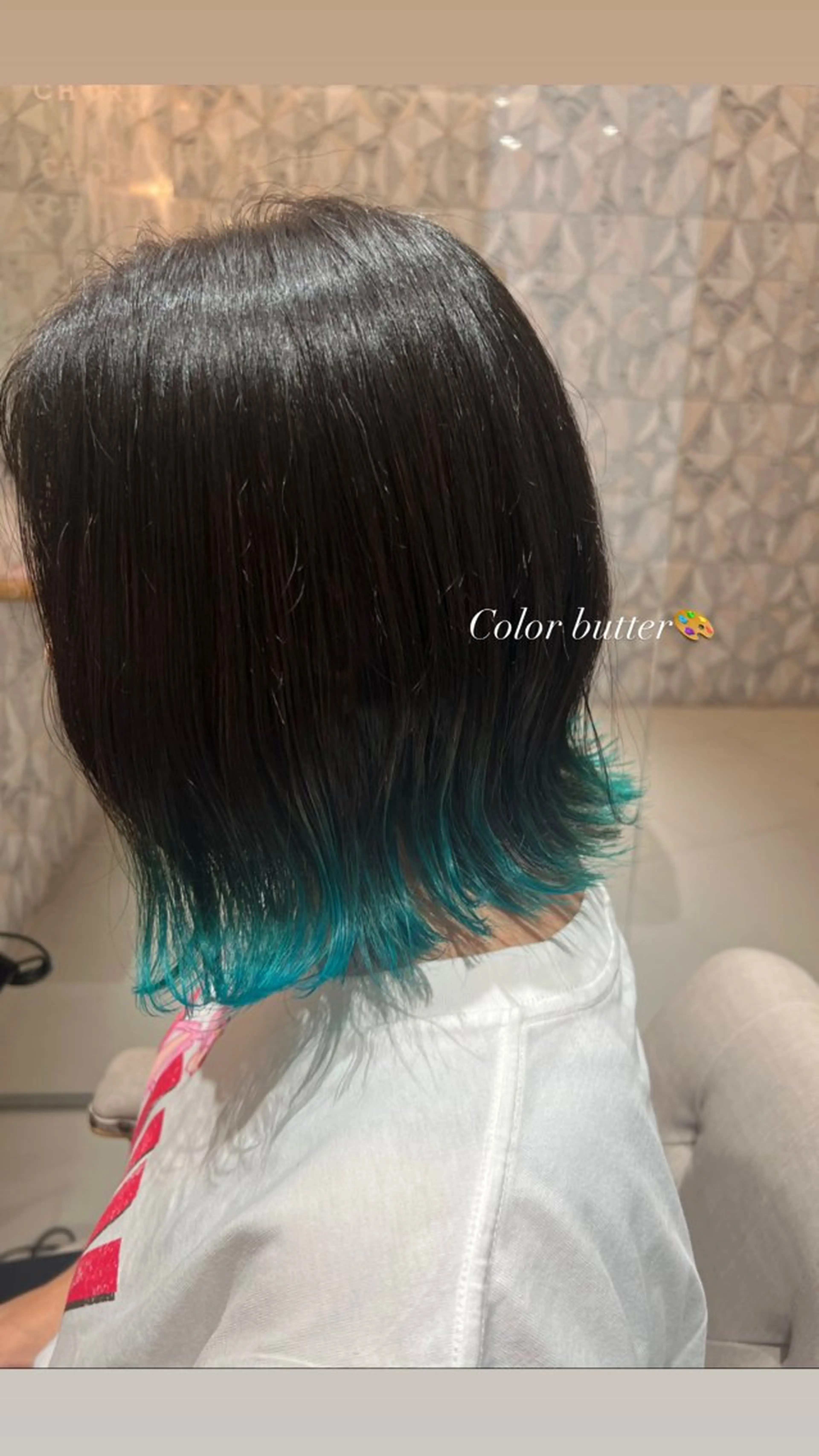 ミディアム カラー ヘアカラー Rena ,のヘアスタイル