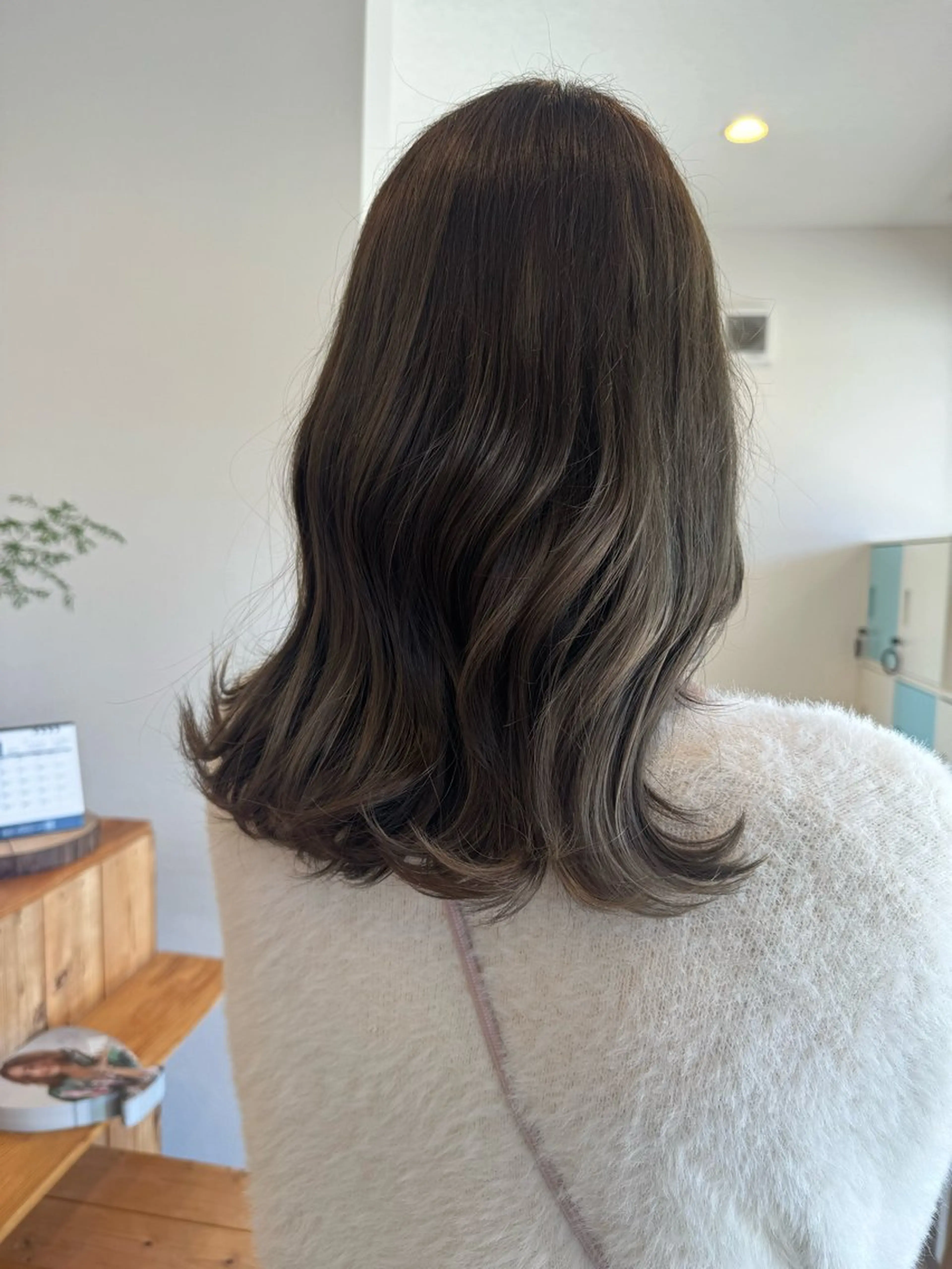 ミディアム ヘアカラー トリートメント hair salon rita 野々市所属・中野 幹也のヘアスタイル