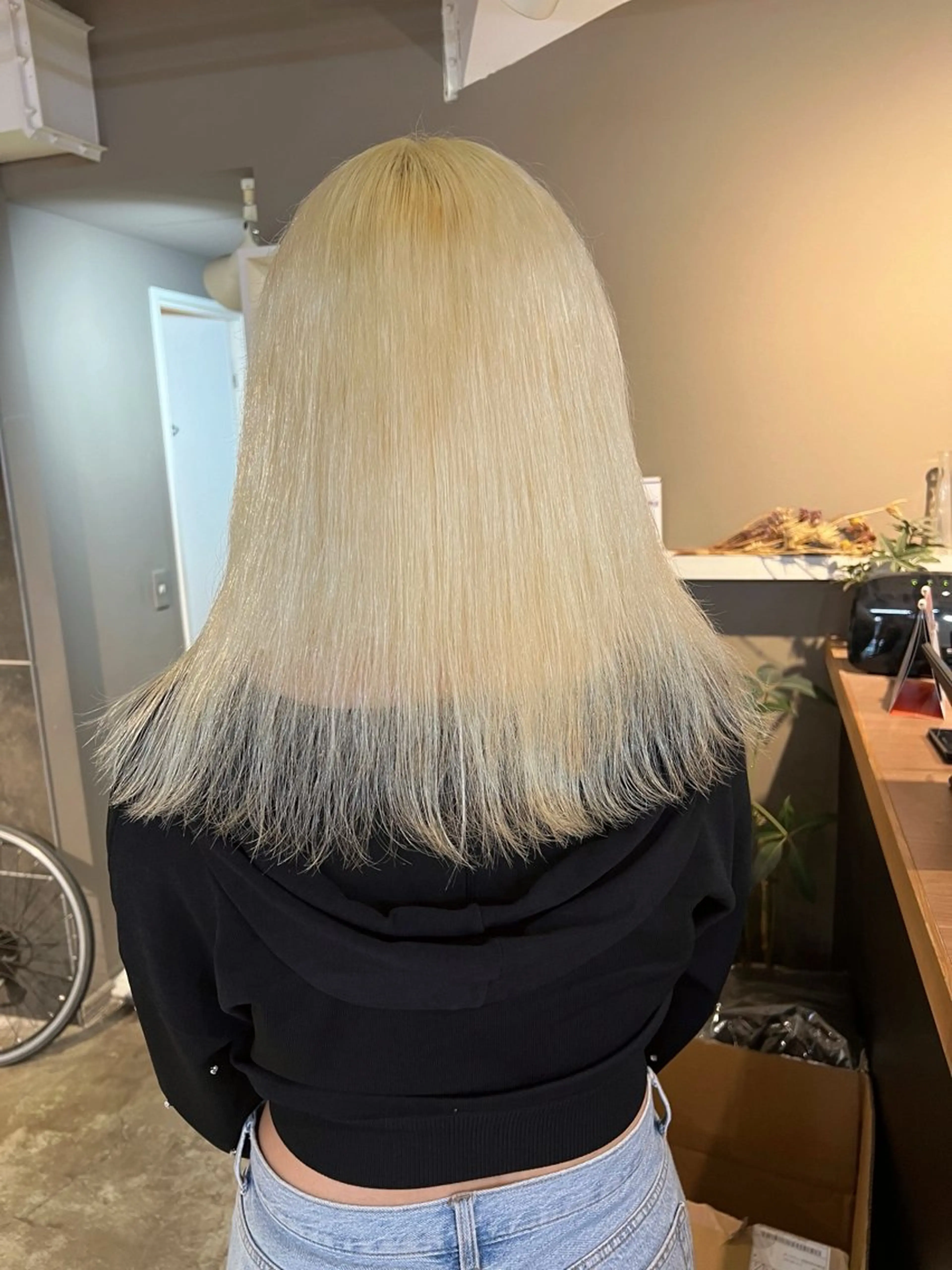 カラー daiki 原宿のヘアスタイル