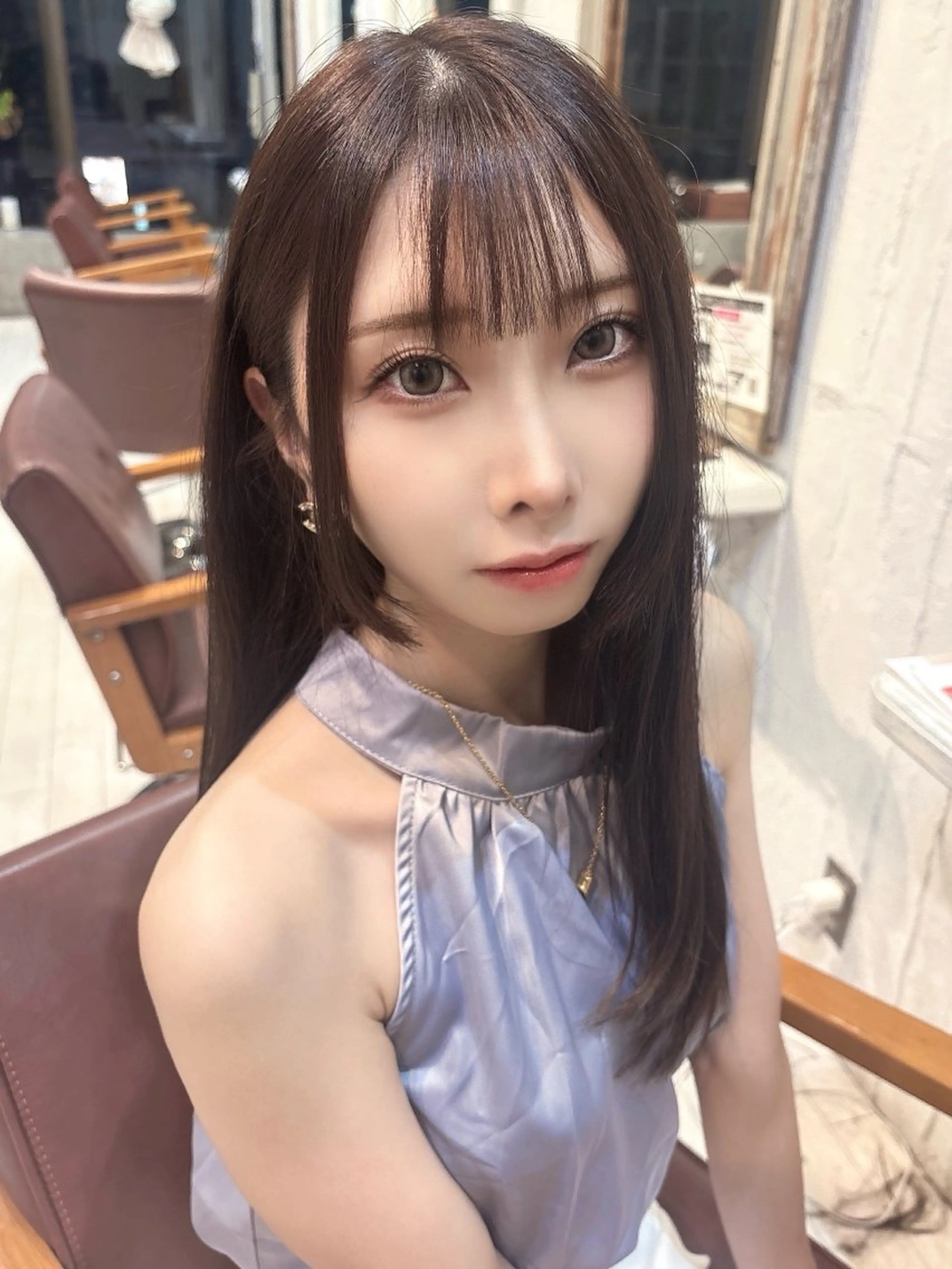ロング カラー ベージュカラー 髪質改善 トリートメント カット ヘアカラー liko by maris宮武湧斗のヘアスタイル