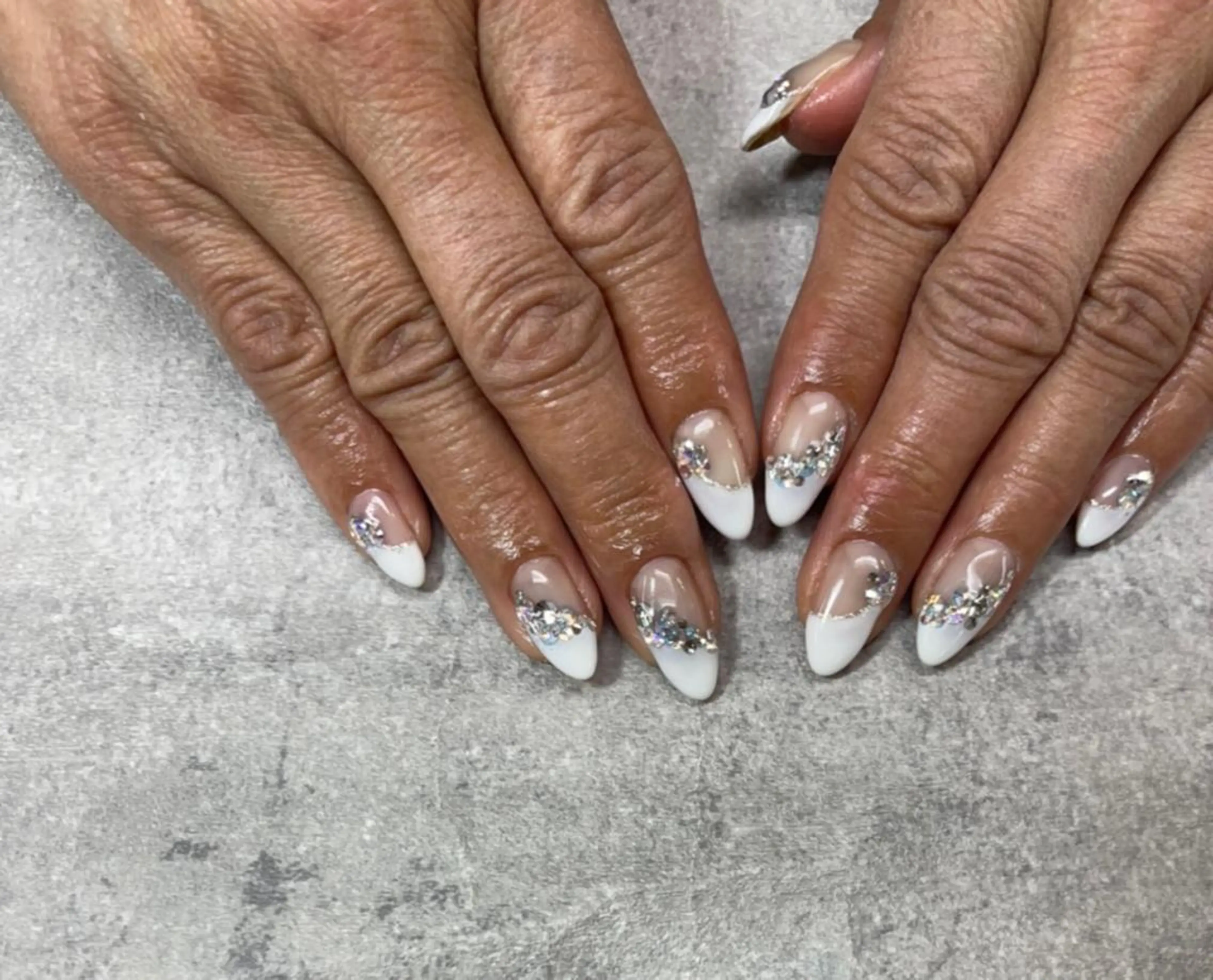ネイル アートネイル フレンチネイル ジェルネイル オフィスネイル 夏ネイル FASTNAIL PLUS 新宿店のネイルデザイン