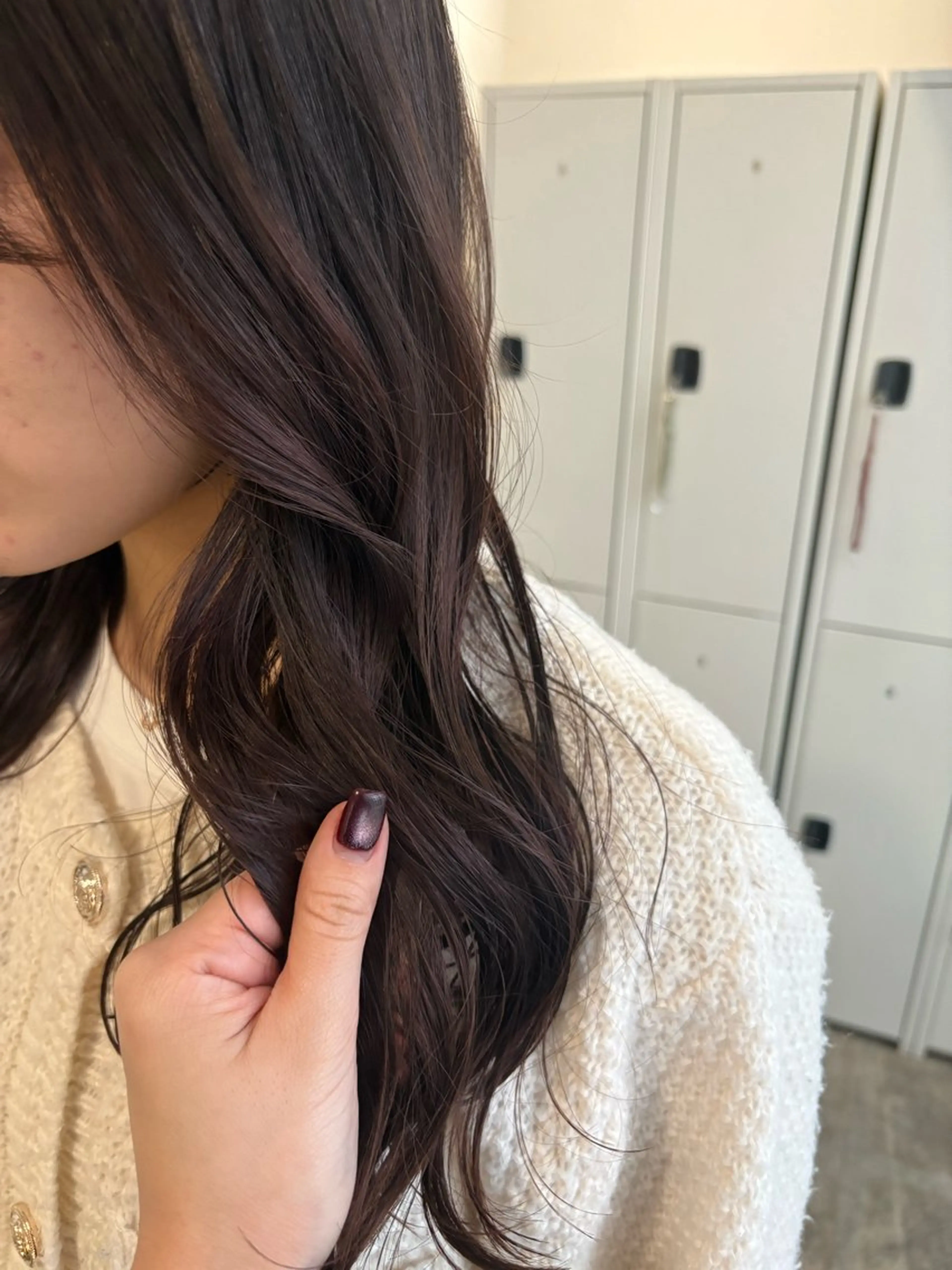 セミロング ヘアカラー トリートメント Ruka/カット カラーモデル募集のヘアスタイル