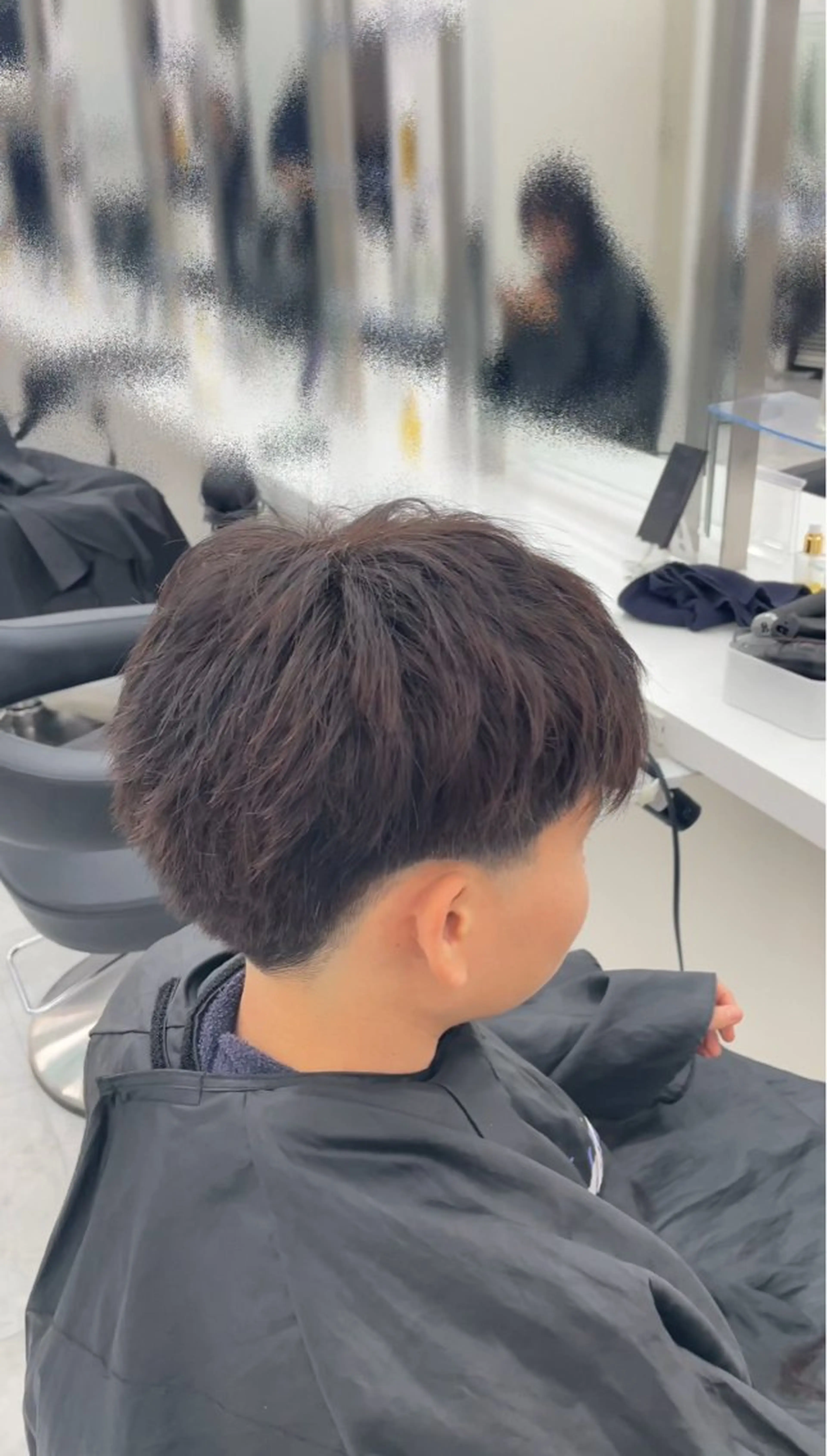 ショート カラー メンズ 似合わせヘア🪽 riko🐈‍⬛のヘアスタイル