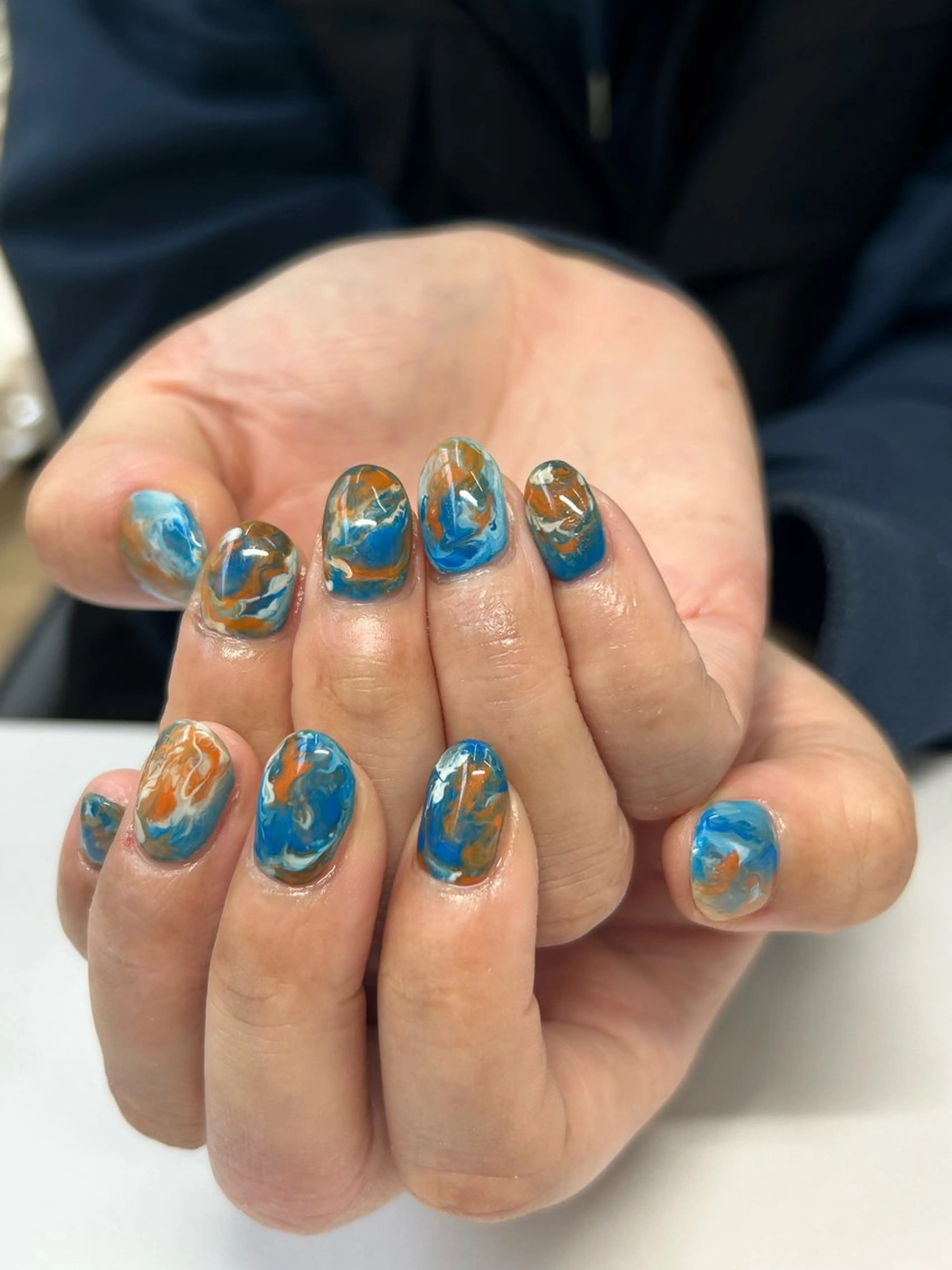 ネイル ハンドネイル プライベートネイルサロンone nail所属・one nail 【カラフル/個性派】のネイルデザイン