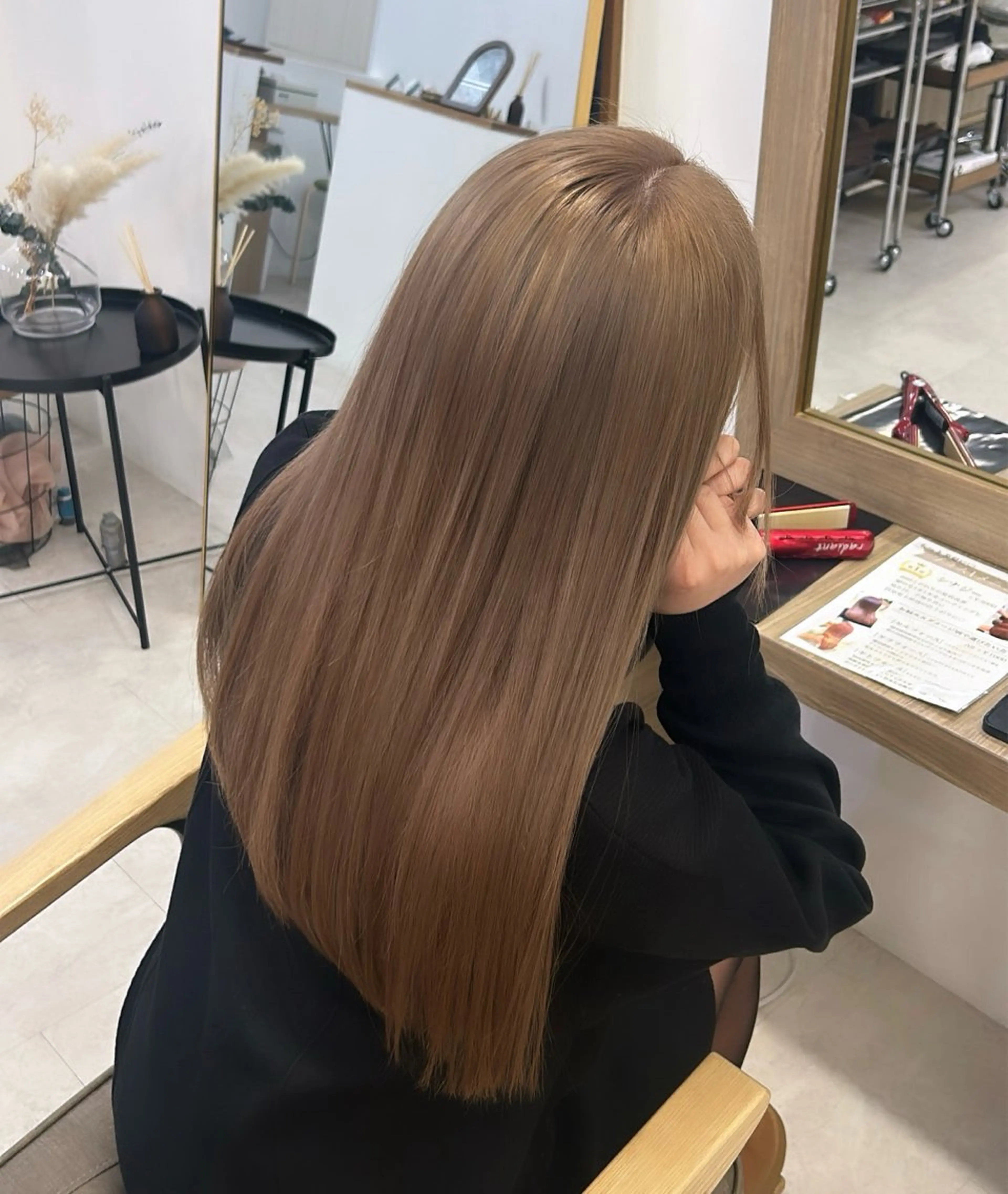 ロング カラー 透明感カラー ヘアカラー 韓国風透明感カラー／ Natsumiのヘアスタイル