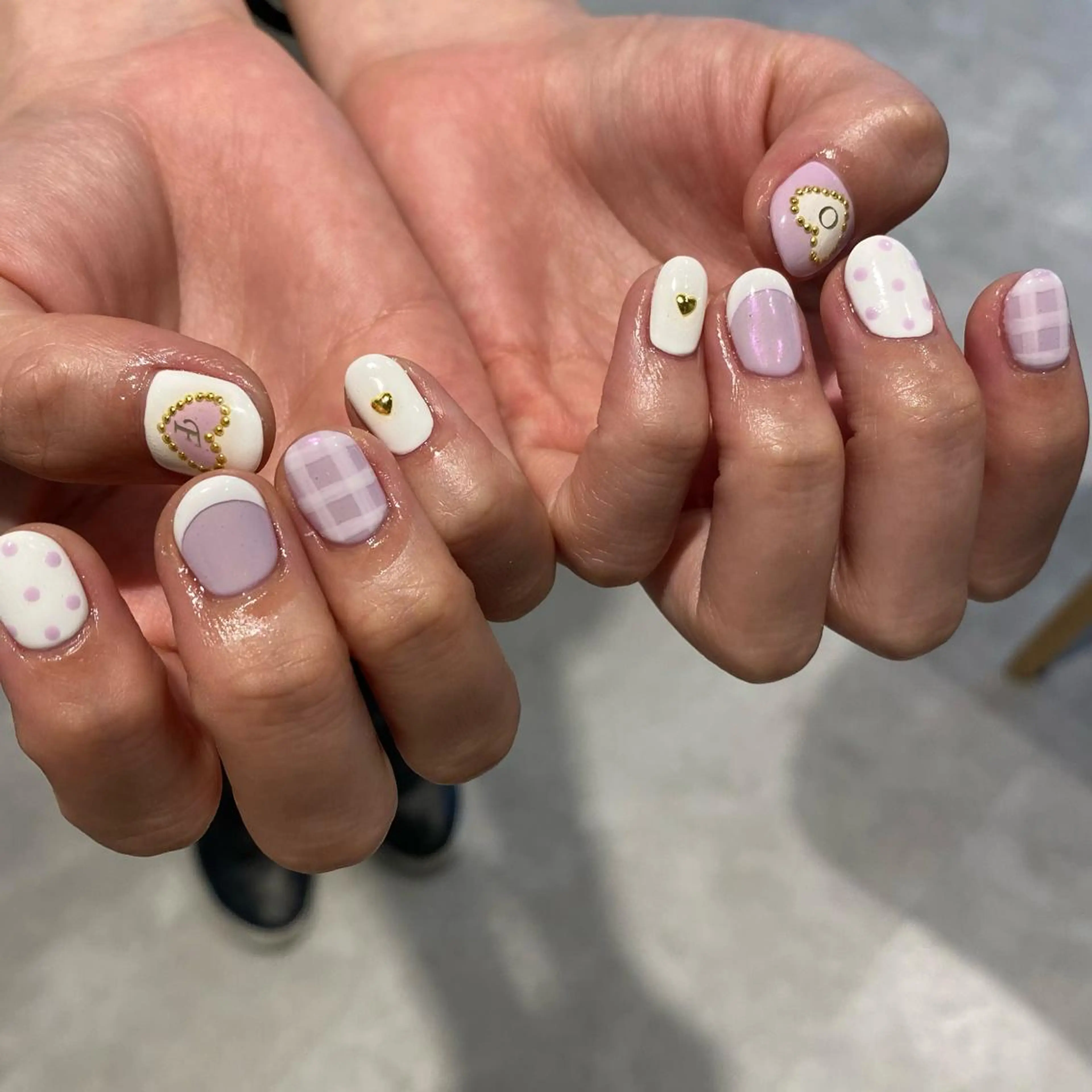 ネイル ニュアンスネイル ハンドネイル RINO AMANE nailのネイルデザイン