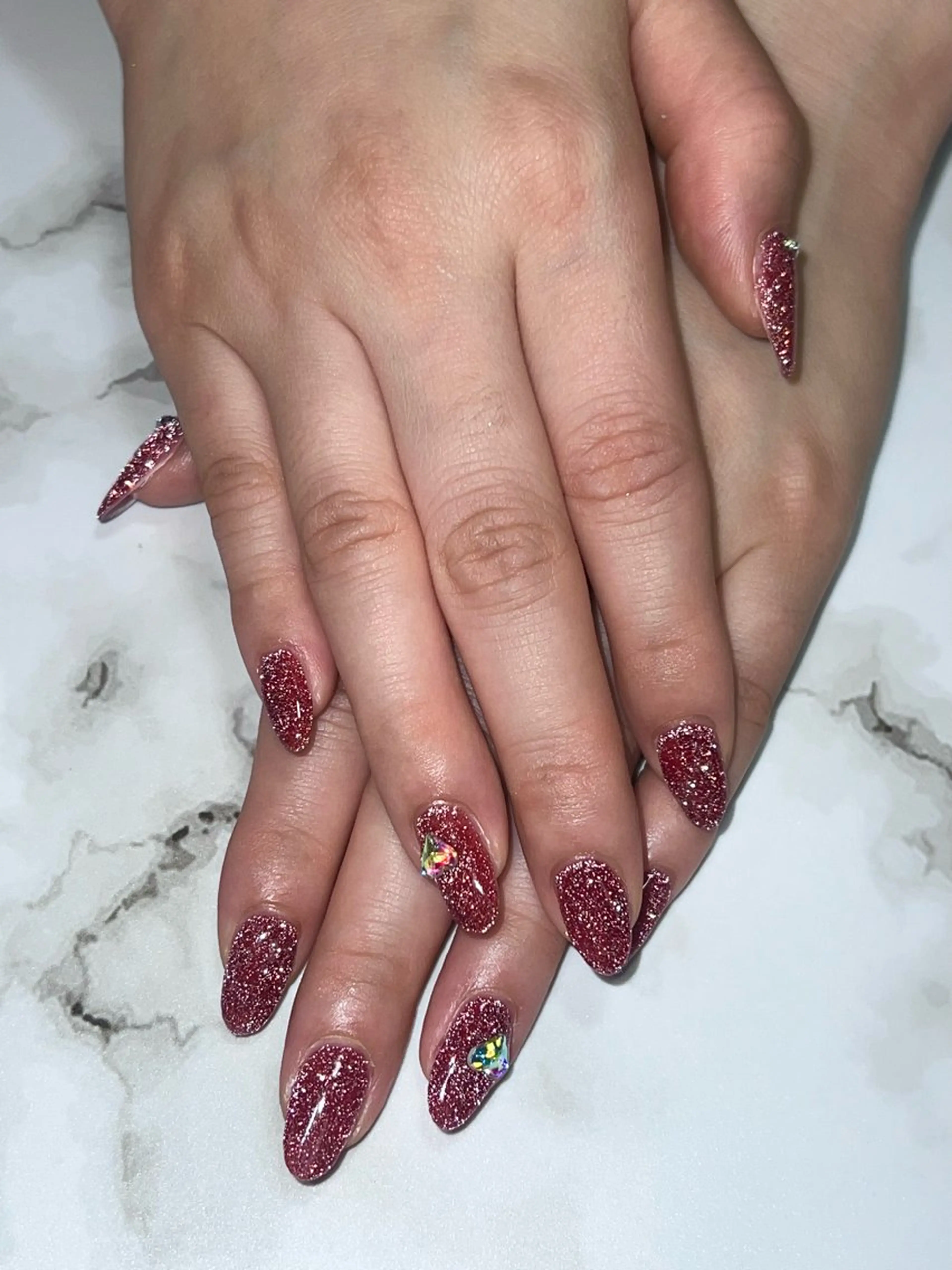 ネイル フラッシュネイル 自由が丘サロン AYAME💅のネイルデザイン