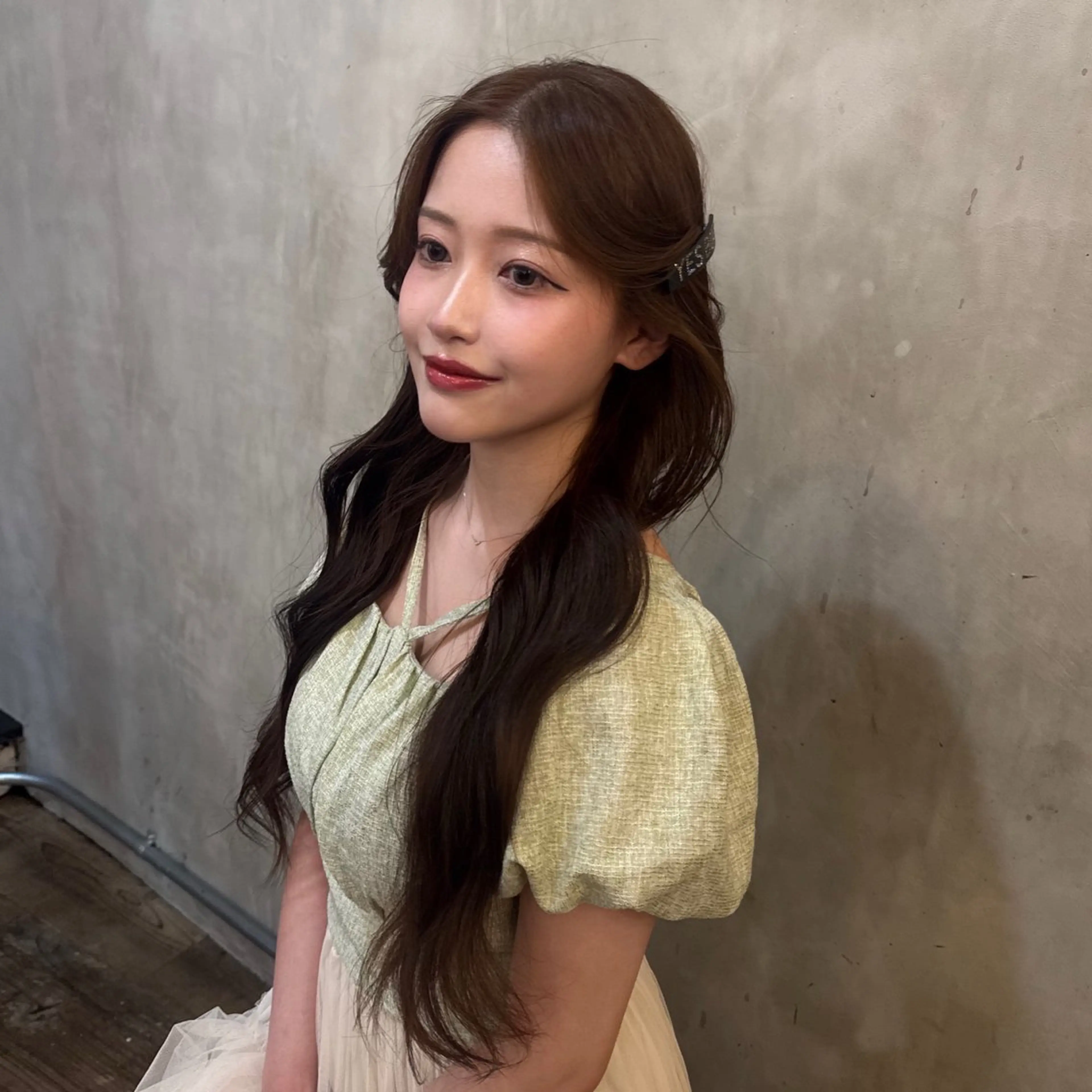 ロング ヘアカラー テテコケット所属・無料モデル募集🍂 assistant愛のヘアスタイル