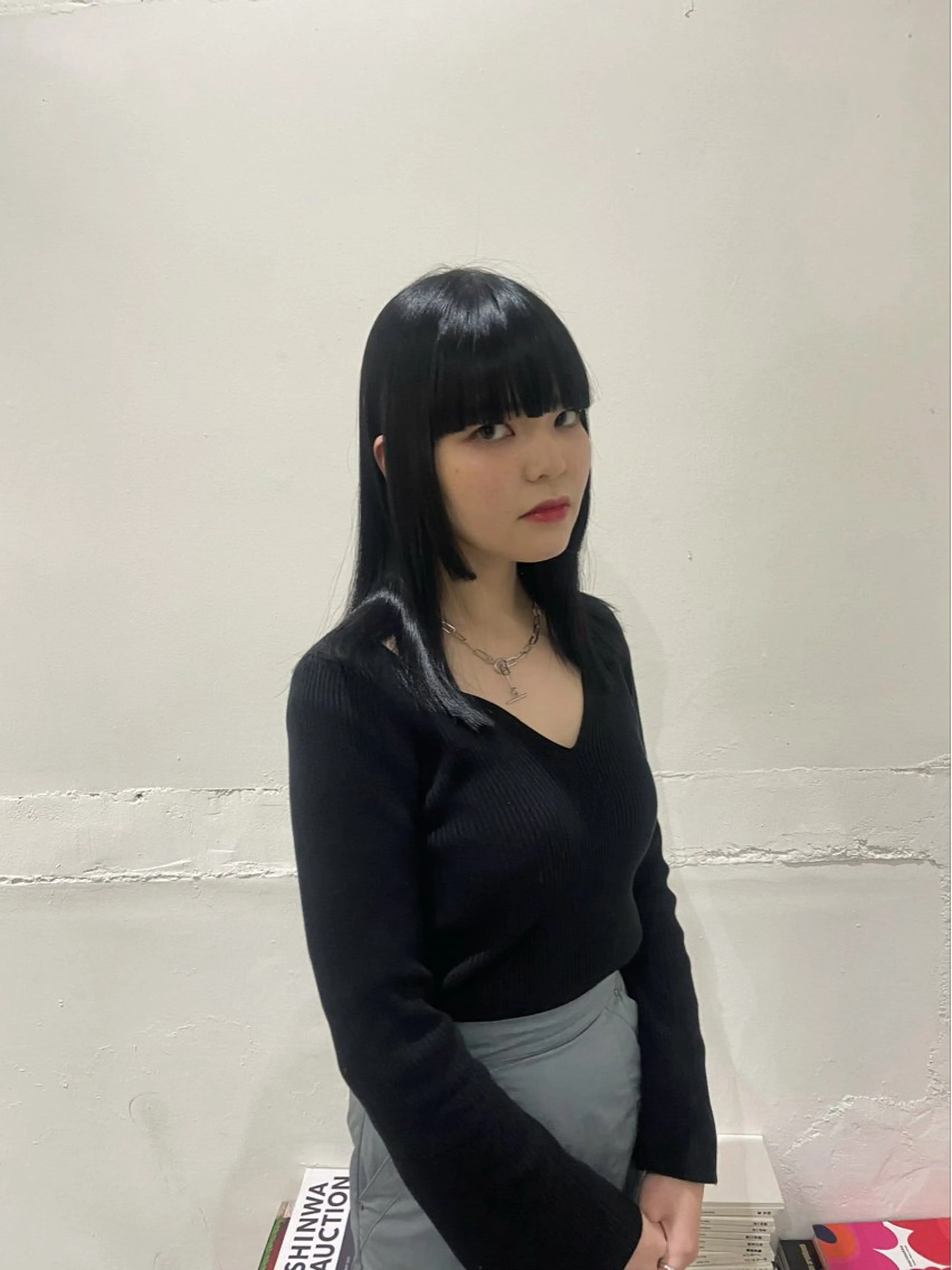 セミロング カラー 229所属・maki @pullnocのヘアスタイル