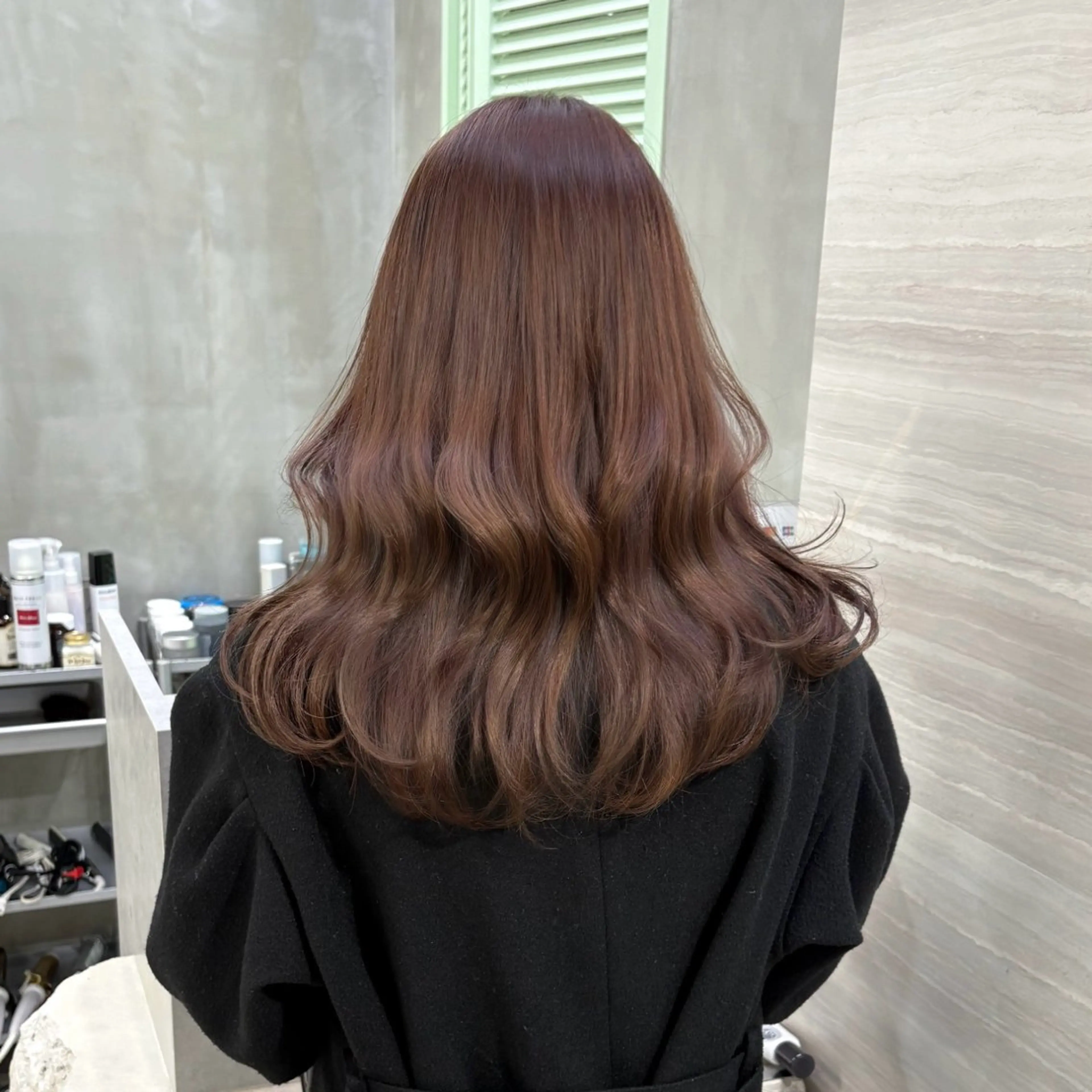 セミロング カラー ヘアカラー the path shogo🌻のヘアスタイル