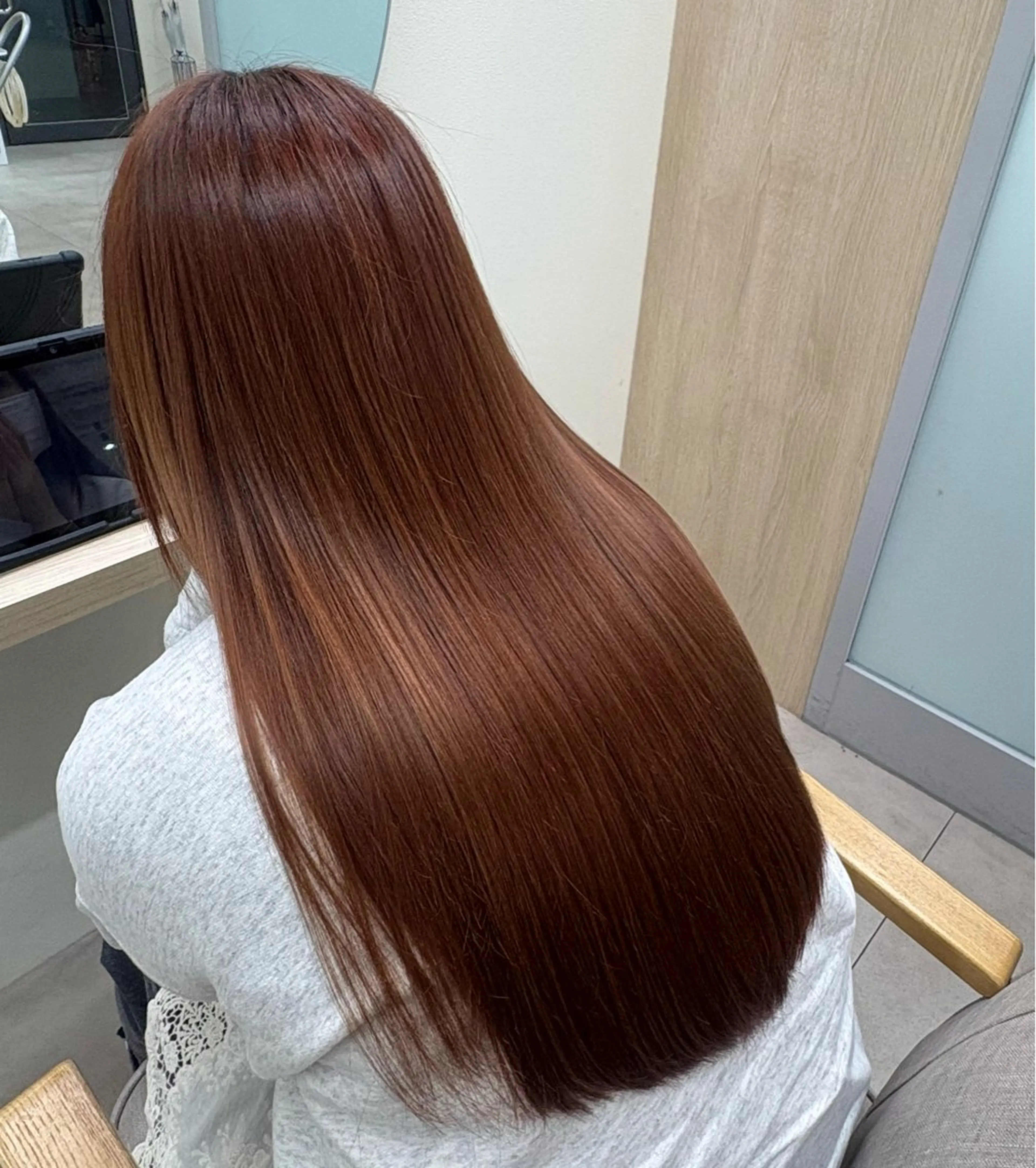 【モデル様限定価格🫧】ワンカラー＋Aujua(4step)トリートメントの写真