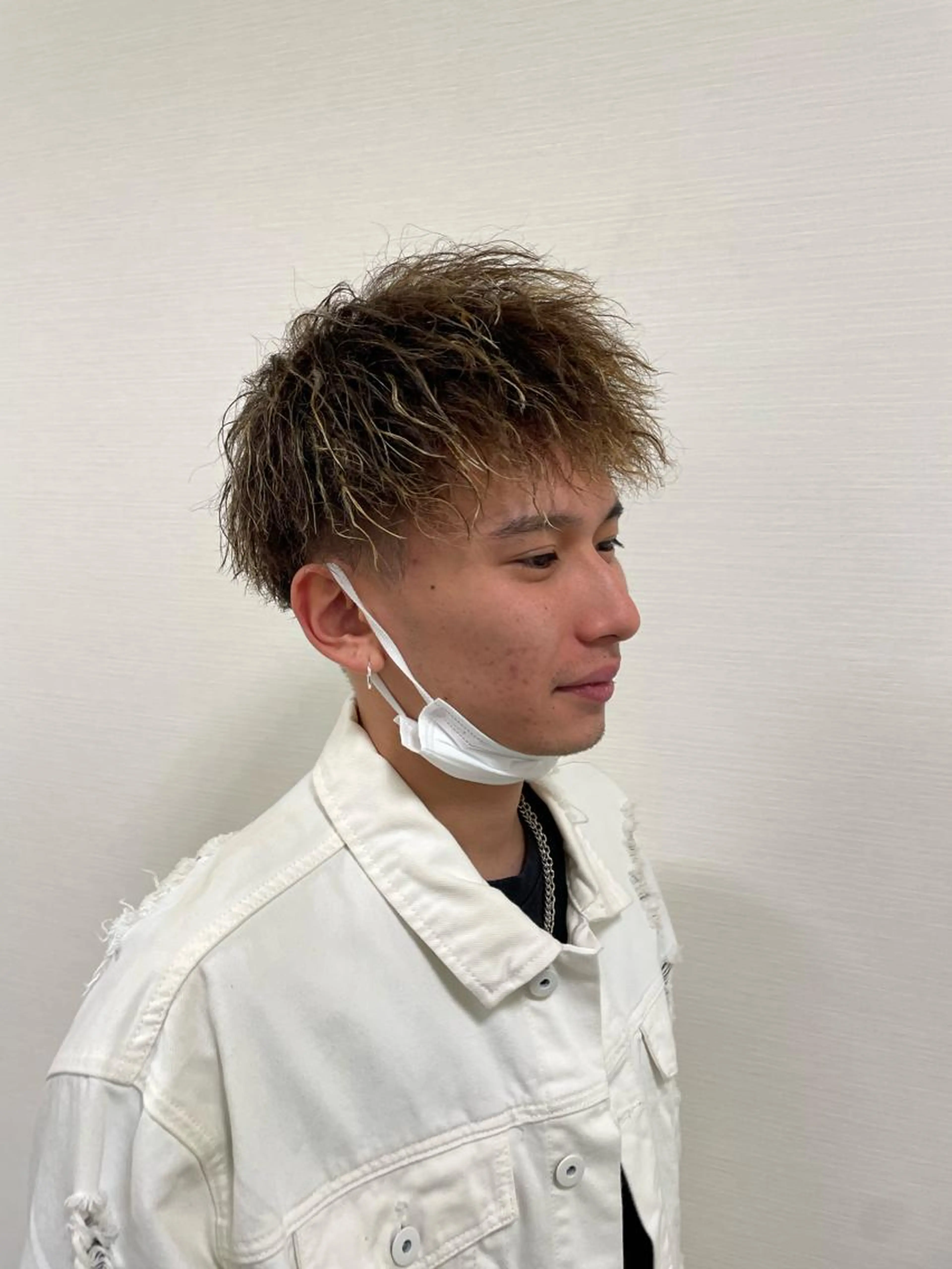 ⚠️営業後のみ⚠️メンズカット＋スパイラルパーマorツイストスパイラルパーマモデル【補足説明をお読み下さいの写真