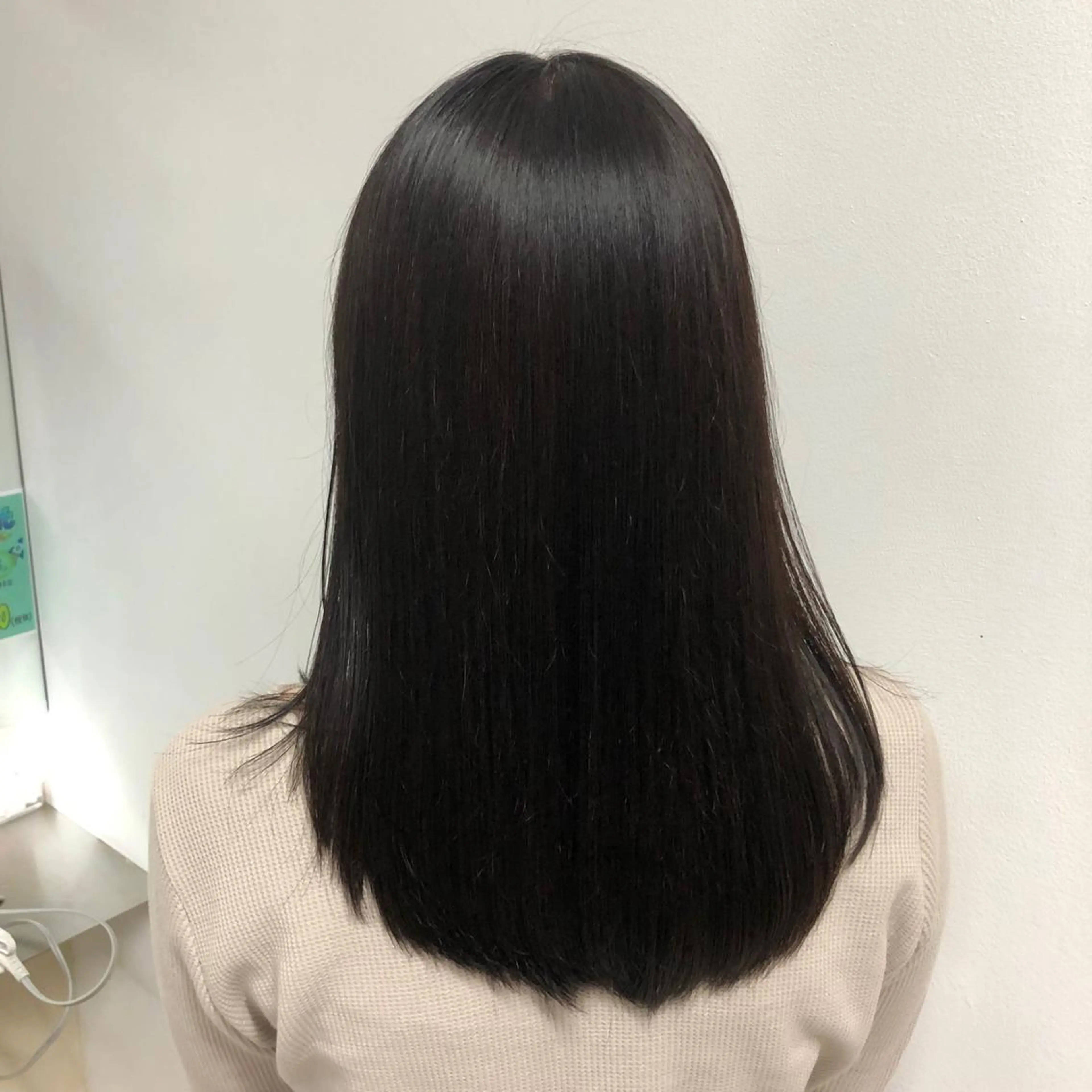ロング カラー まつ毛/アイブロウ /髪質改善カラーのヘアスタイル