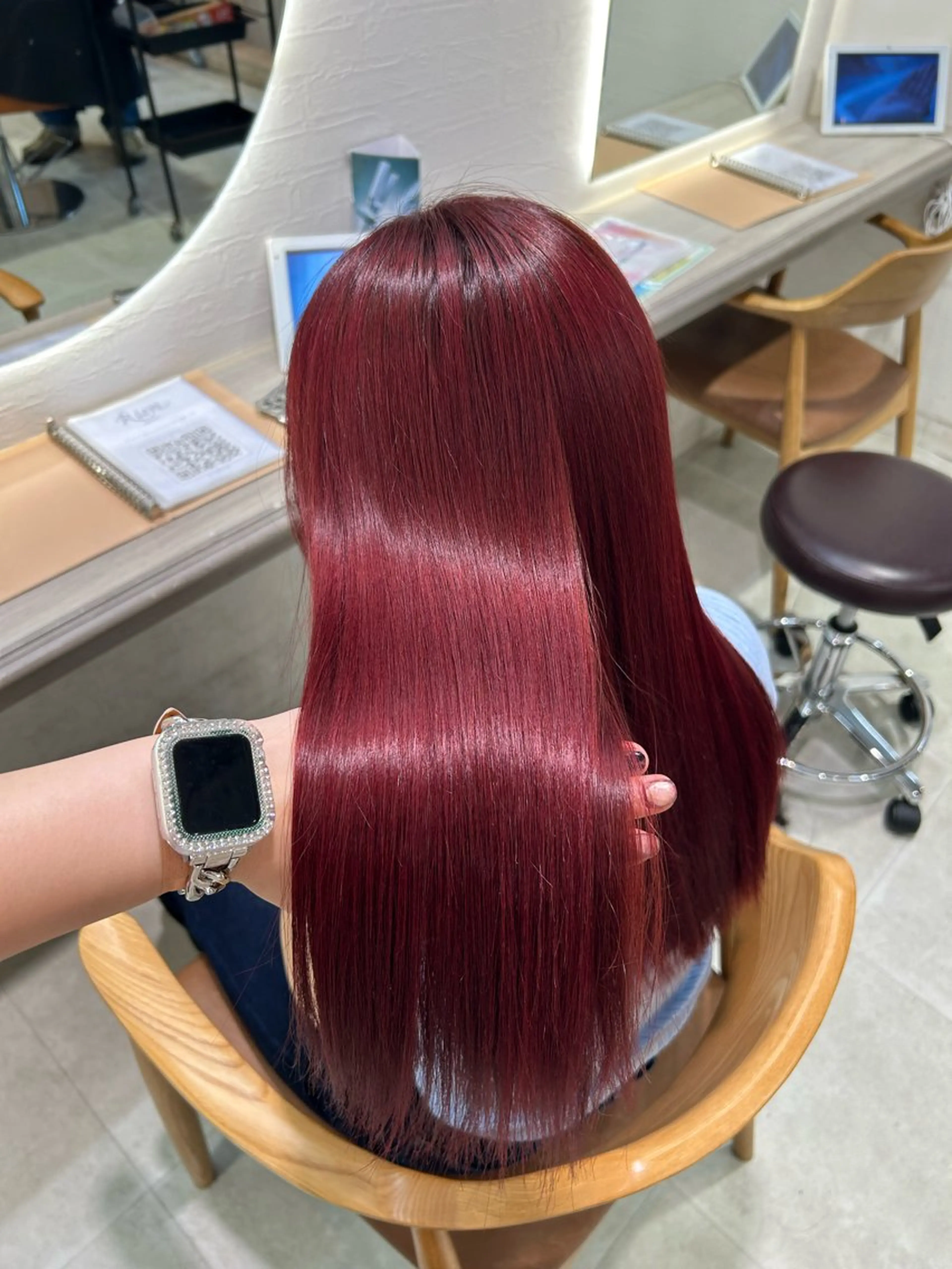 カラー 内藤 歩香🐈⬛🩶のヘアスタイル