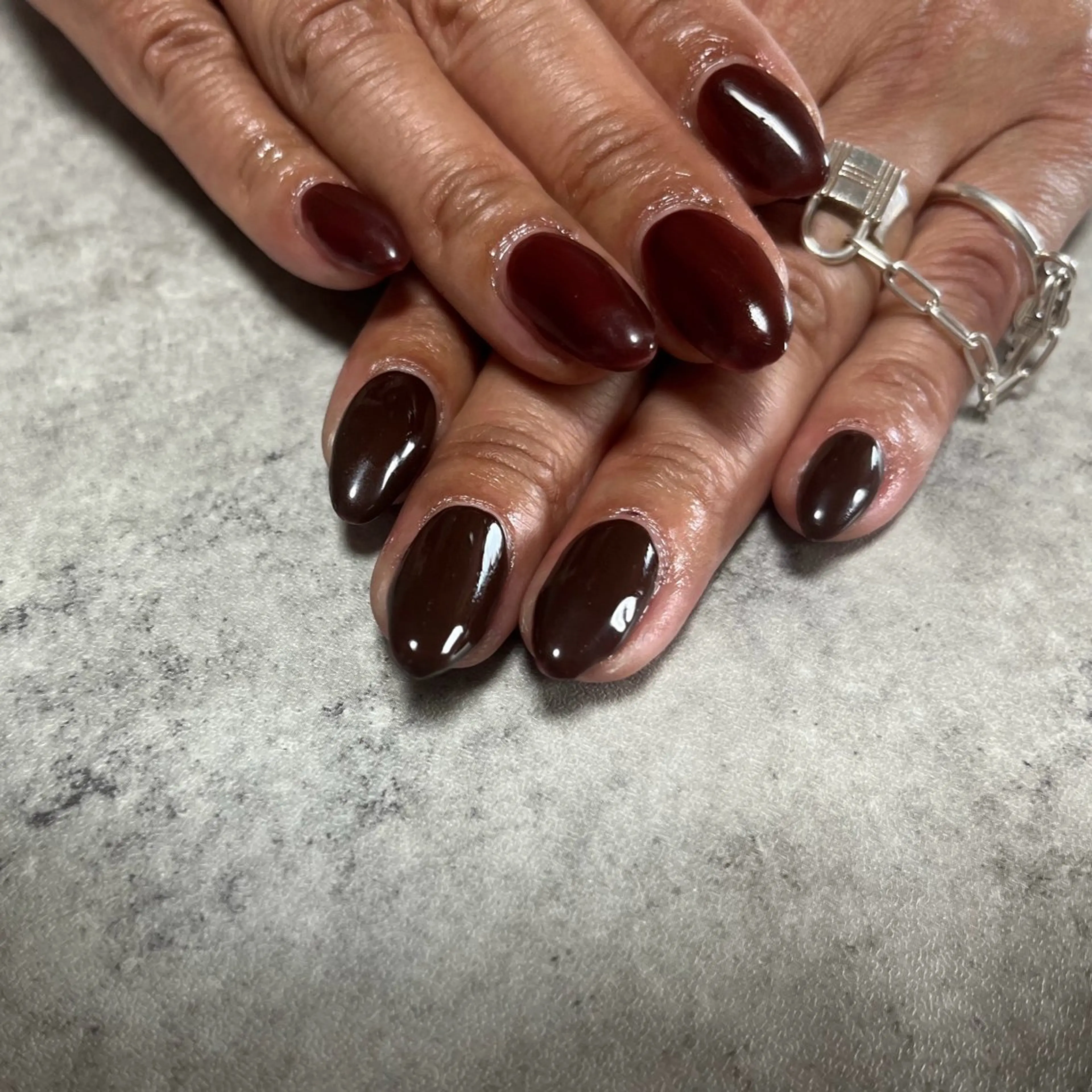ネイル ワンカラーネイル nail salon smily momoのネイルデザイン