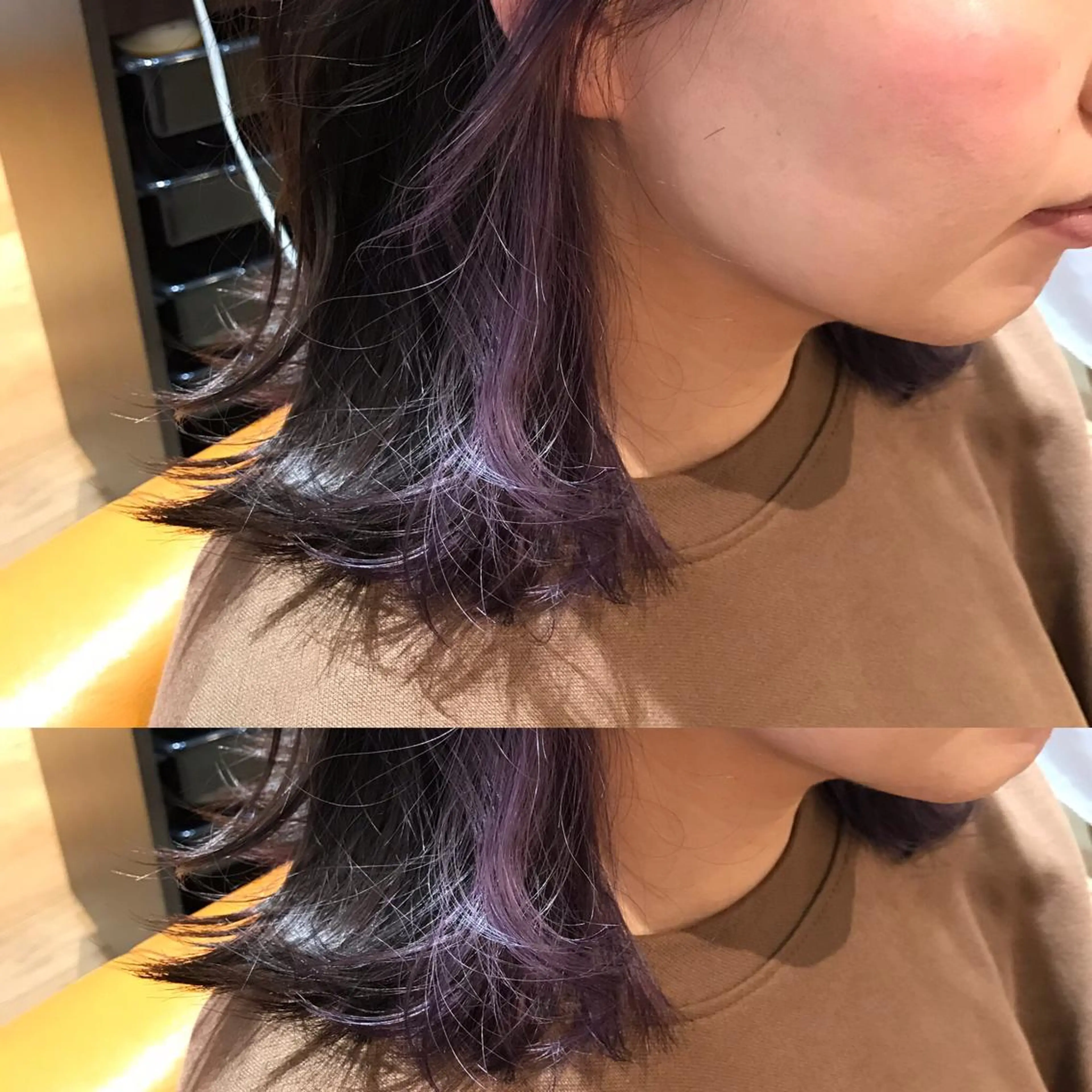 ミディアム カラー 髪質改善特化 ミサワコウキのヘアスタイル