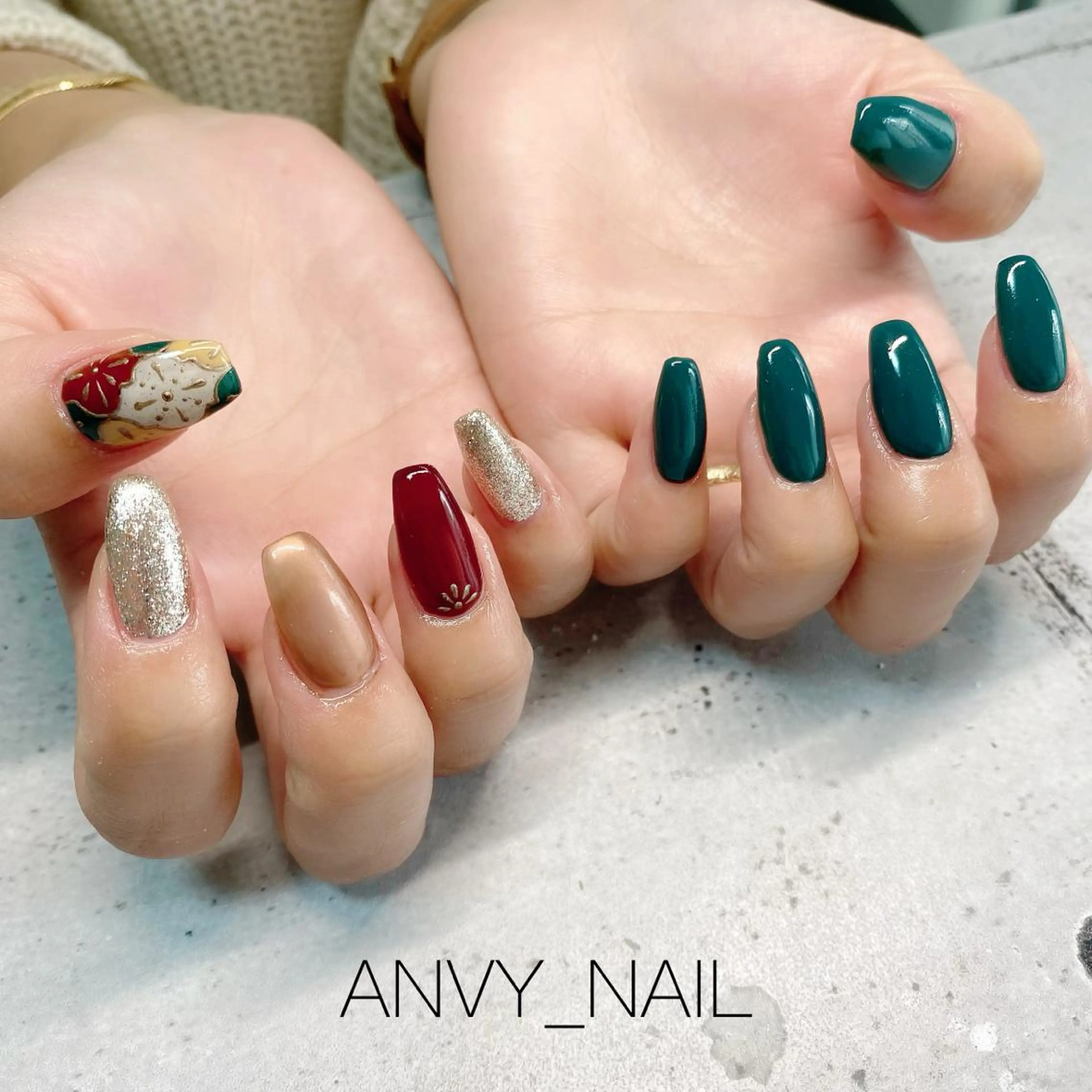 ネイル ハンドネイル NAIL SALON あんび所属・nail salon あんびのネイルデザイン