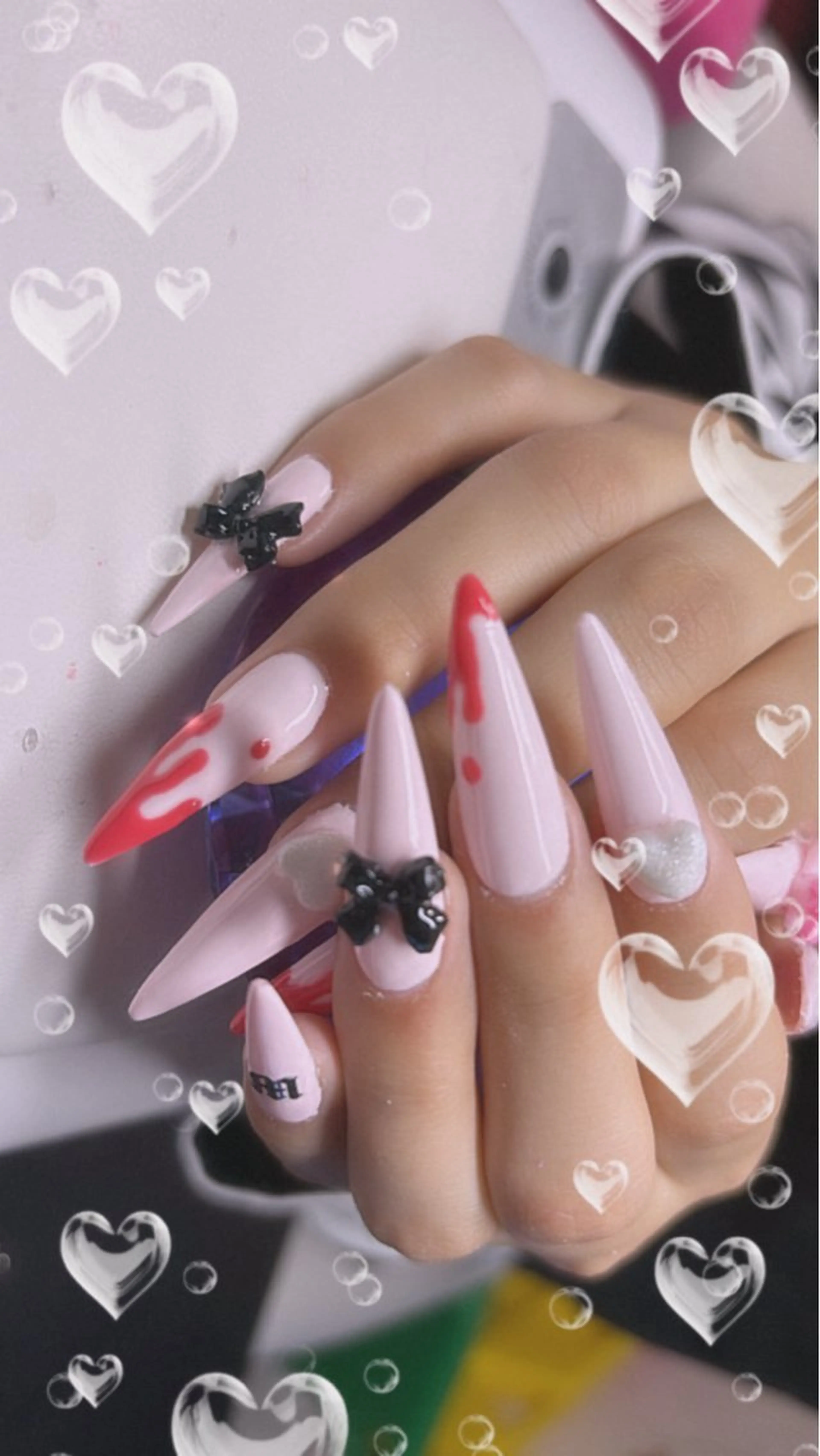 ネイル ぷっくりネイル NailSalona.k.a所属・k CHIORIのネイルデザイン