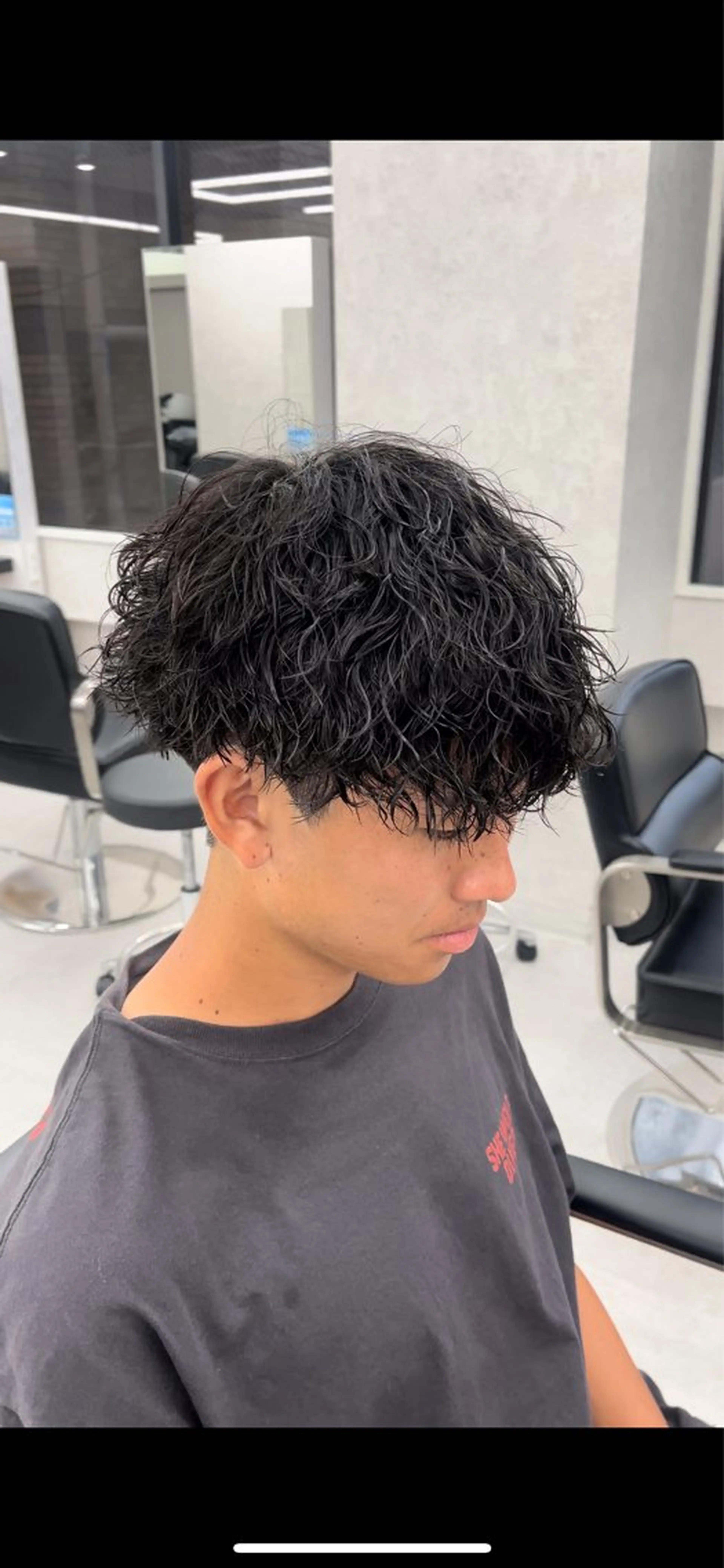 ✨️カット➕波巻きパーマ✨️の写真